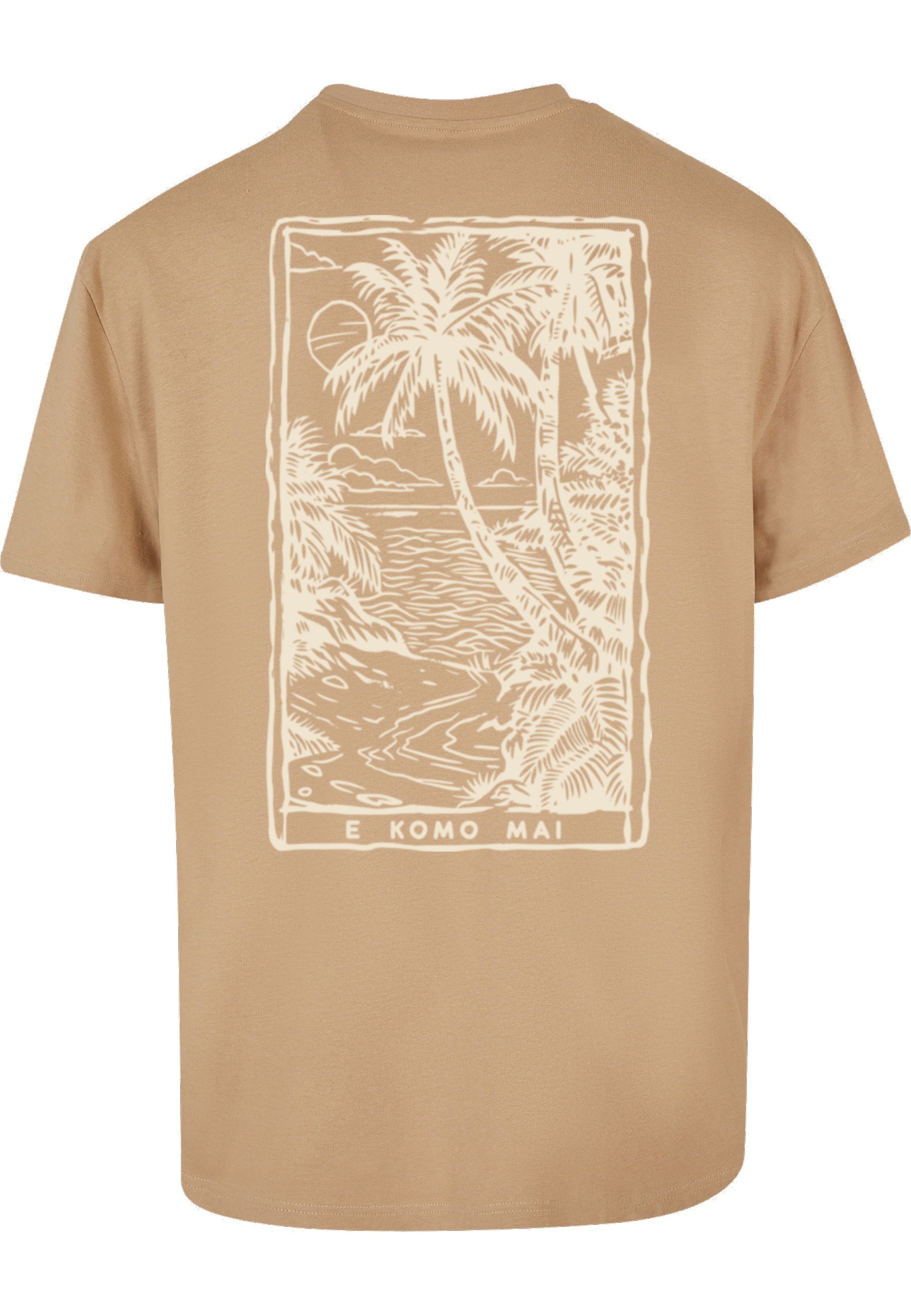 Merchcode T-Shirt "Merchcode Hawai Oversized T-shirt" 1 Stk. günstig online kaufen