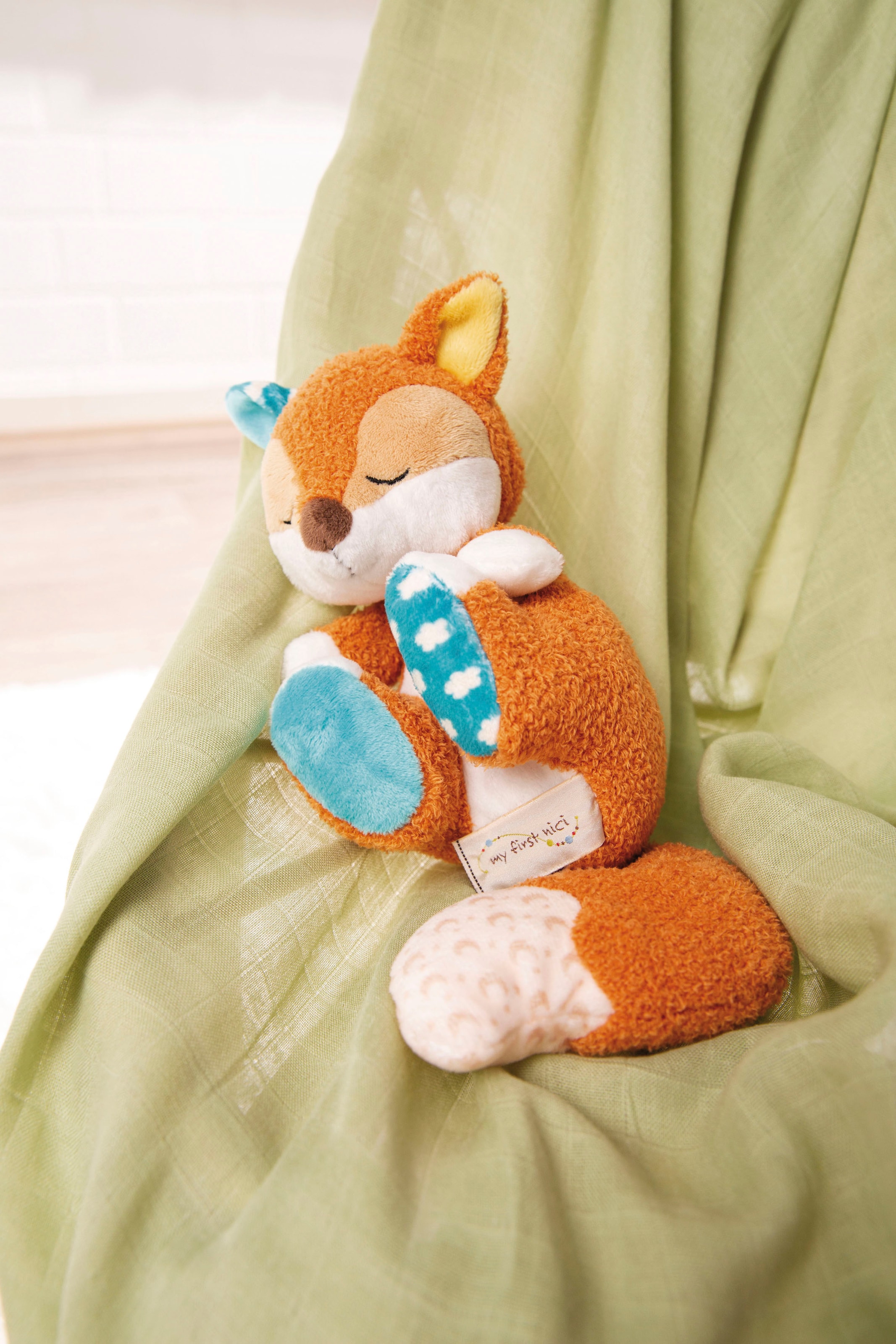 Nici Kuscheltier »My First NICI, Fuchs Finni schlafend, 23 cm«