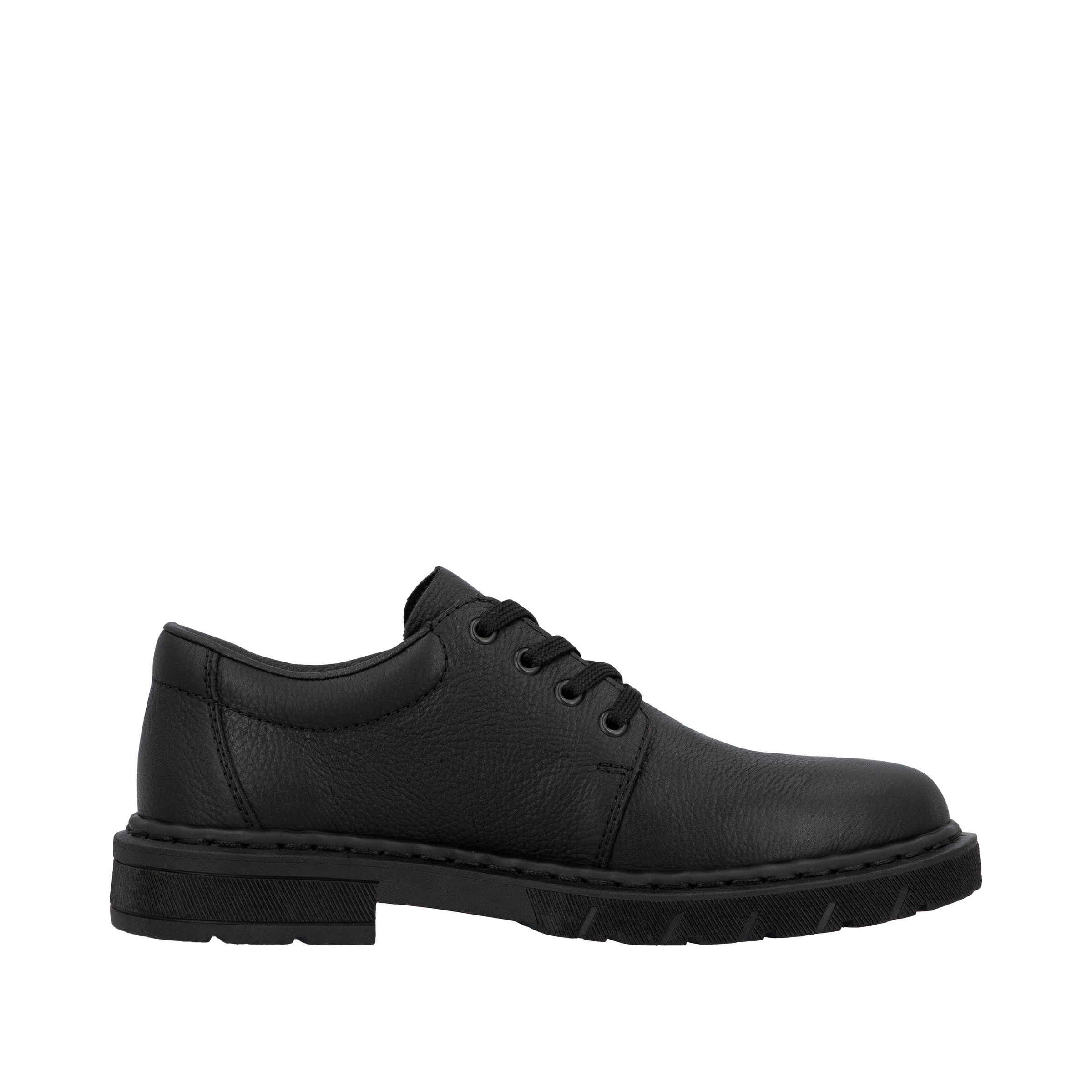 Rieker Schnürschuh, Halbschuh, Basic-Schnürer, mit Profilsohle und Lederinnensohle