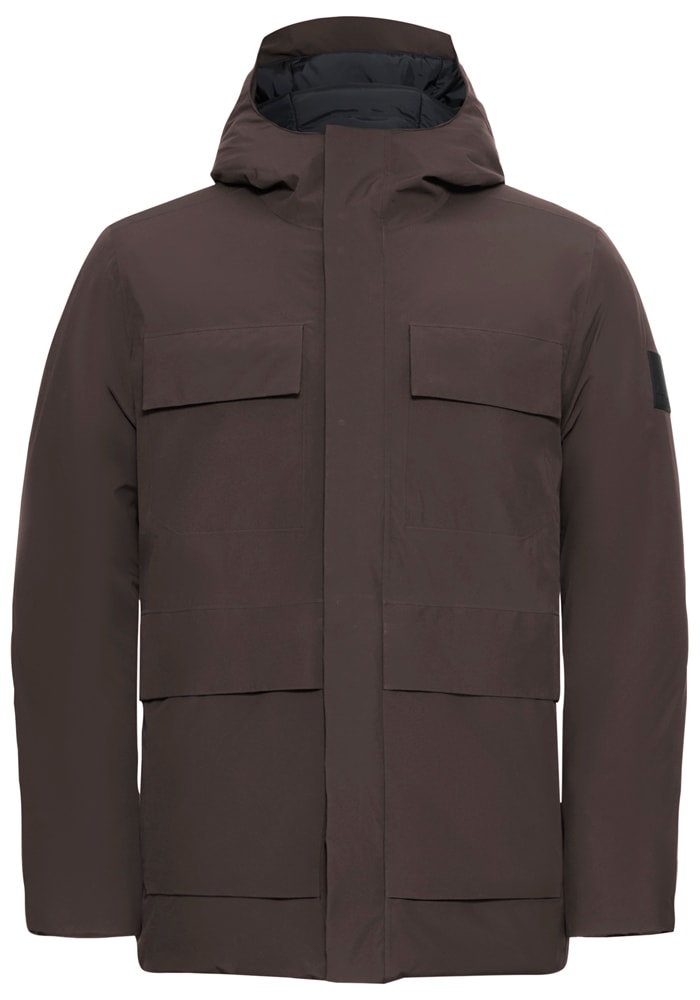 Jack Wolfskin Winterjacke »BRANDENBURGER JKT M«, mit Kapuze