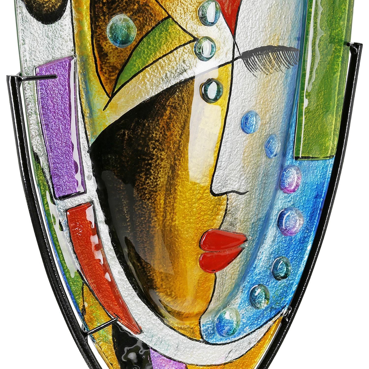 Casablanca by Gilde Bodenvase »Gesichtsvase Veronique, H.49 cm«, (1 St.)