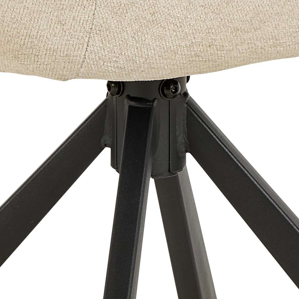 ACTONA GROUP Esszimmerstuhl »Carlton, Polsterstuhl, Esszimmerstuhl mit Polsterung« (Set) 2 Stk.Stuhl, Chenillebezug, Armlehnen, Drehfunktion, Sitzhöhe 52,5 cm