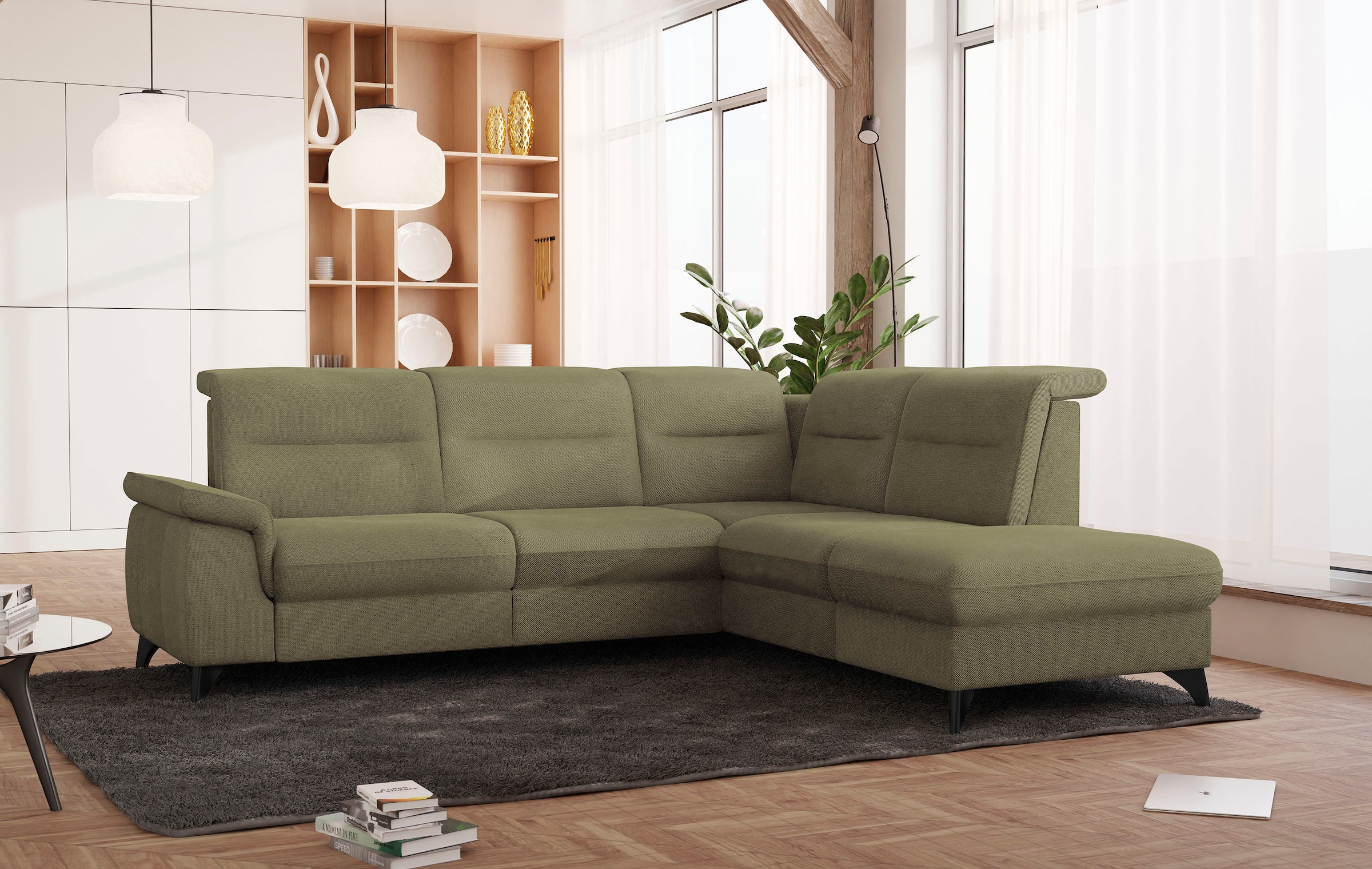 sit&more Ecksofa "Astoria L-Form", wahlweise mit motorischer Relaxfunktion günstig online kaufen