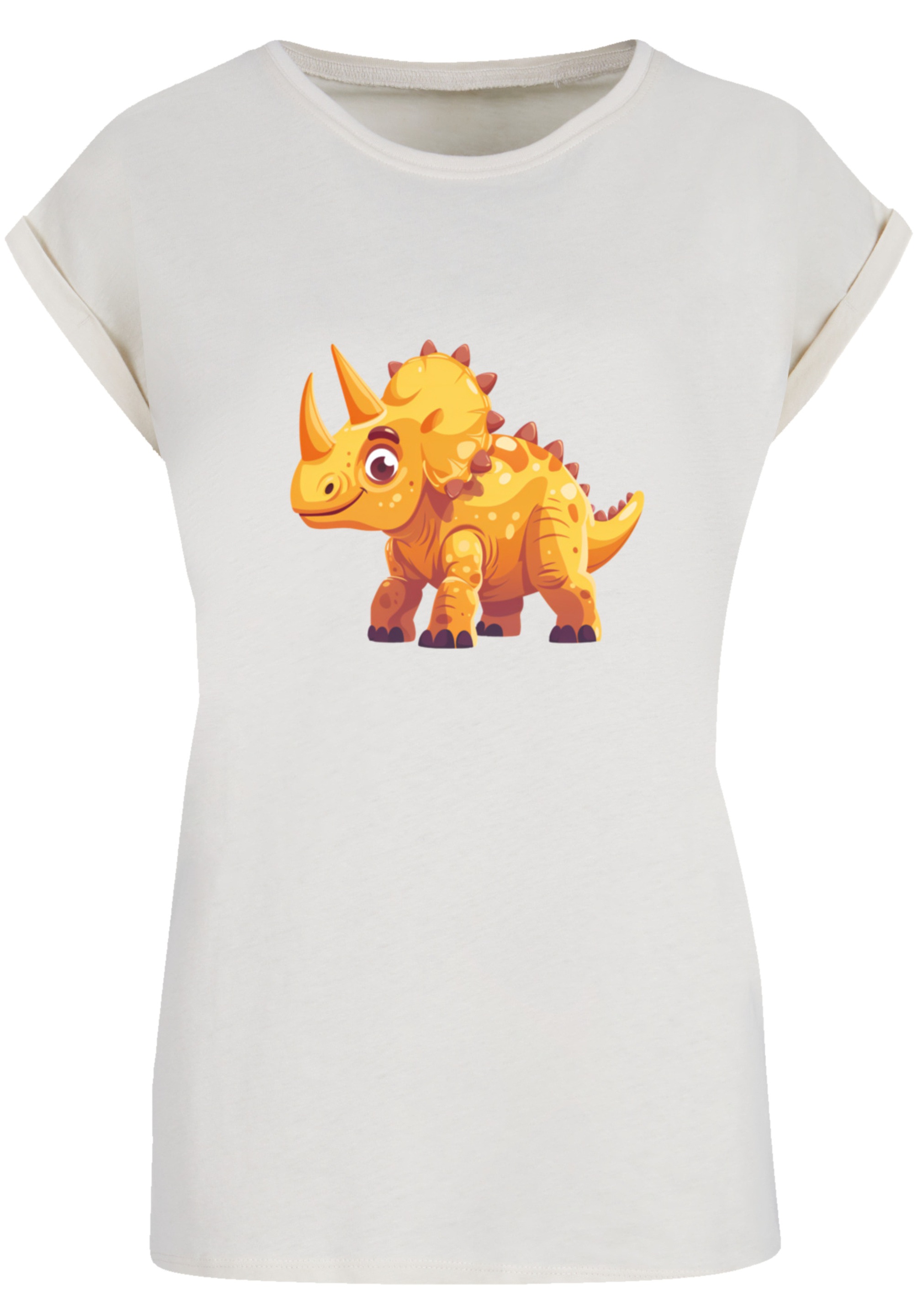 F4NT4STIC T-Shirt »Süßer Triceratops Dinosaurier«, Premium Qualität
