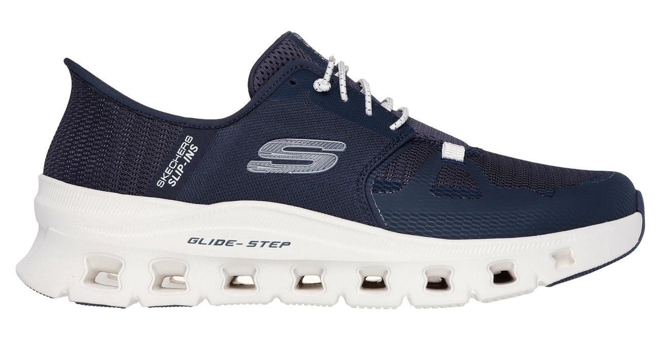 Skechers Slip-On Sneaker »GLIDE-STEP PRO«, Laufschuh, Trainingsschuh mit flexibler Traktionslaufsohle