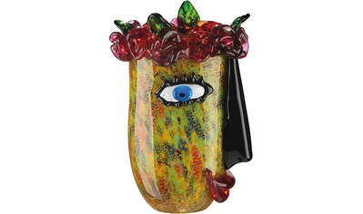 Casablanca by Gilde Tischvase »Floro«, (1 St.), dekorative Vase aus Glas, Blumenvase kaufen