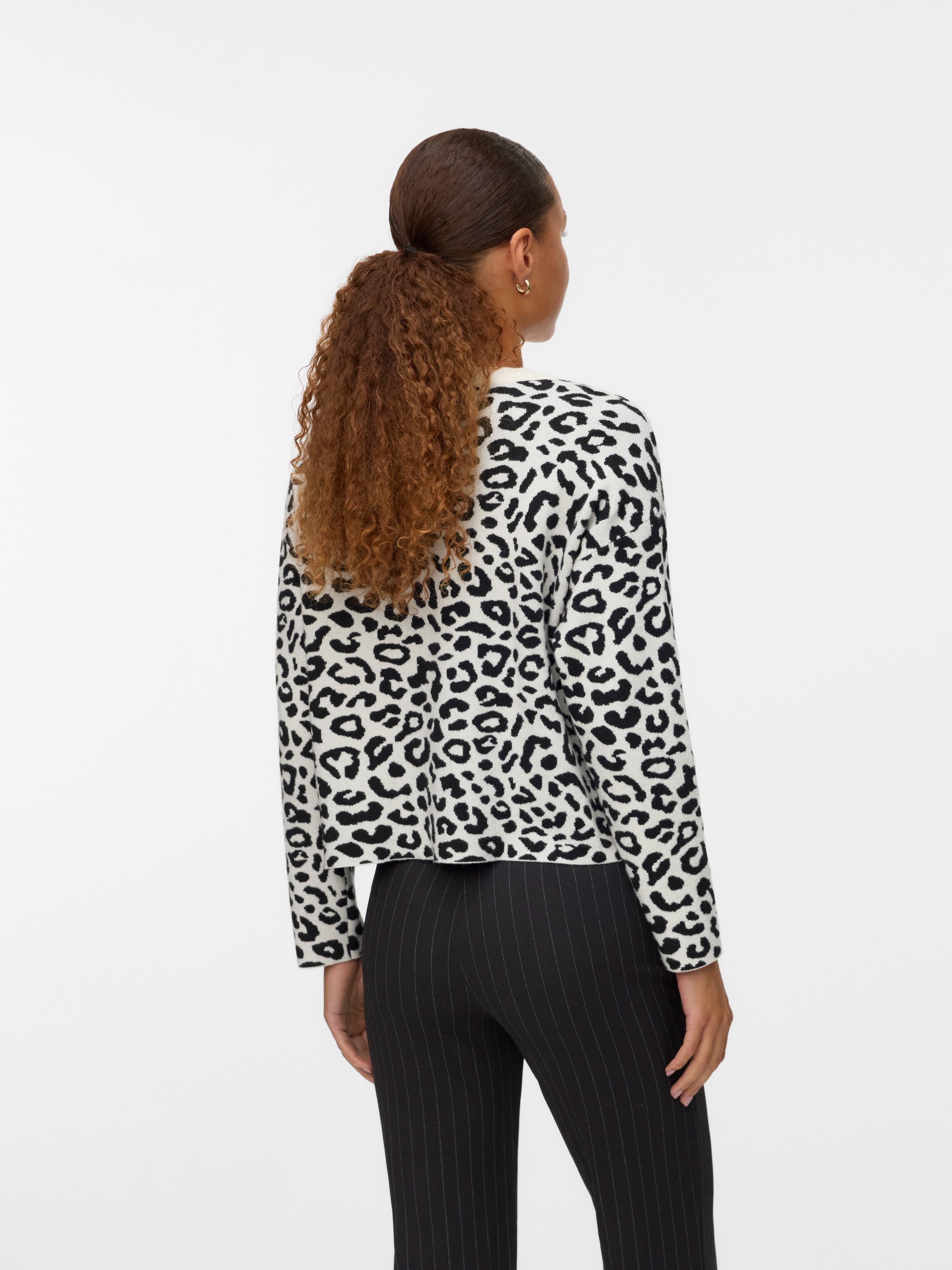 Vero Moda Strickpullover "VMTRES BIEN LS O-NECK PULLOVER" günstig online kaufen