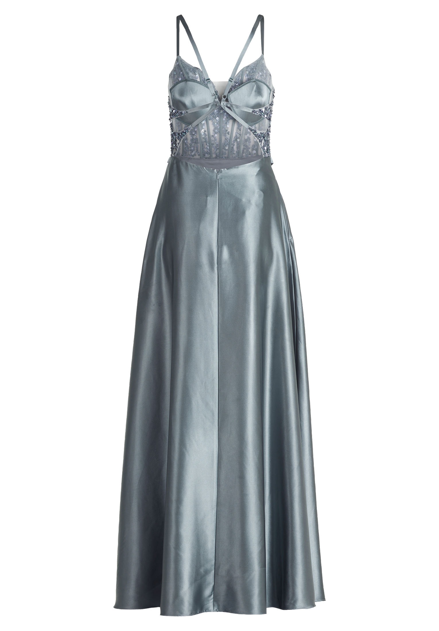 Thumbnail - Vera Mont Abendkleid "Damen mit Stickerei" Nahttasche Glitzersteine