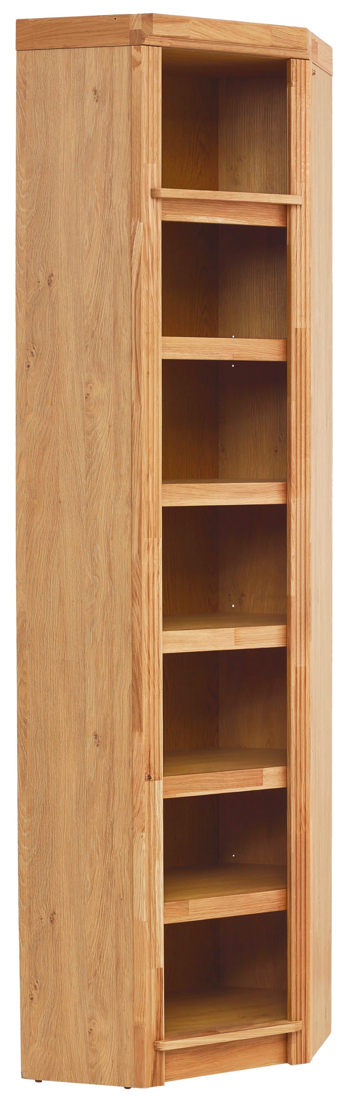 OTTO home Eckregal "Soeren mit Eiche-Elementen, Regal Höhe 220 cm, FSC-zertifiziert" passend für Regale Soeren mit einer Tiefe von 29 cm