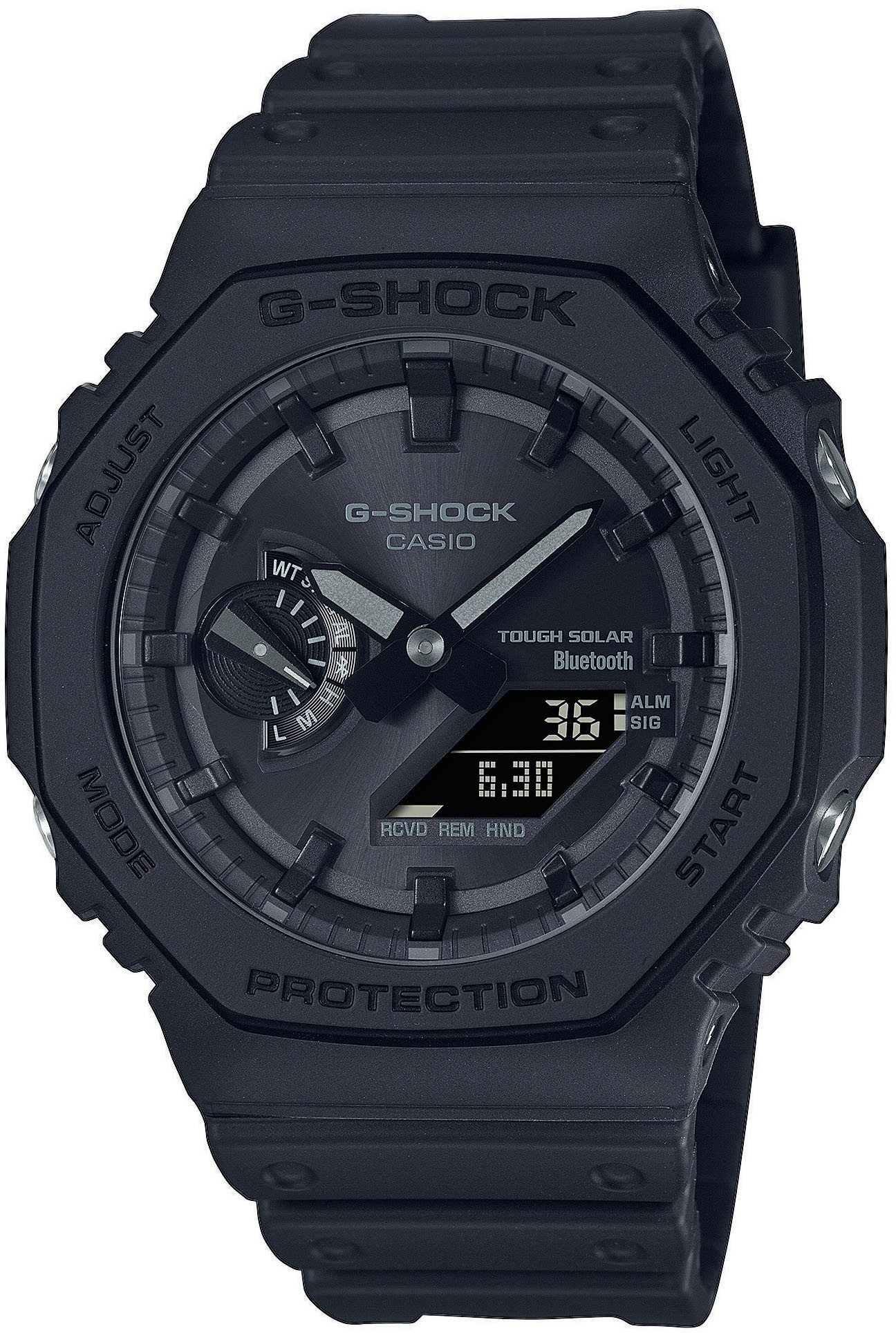 Smartwatch »GA-B2100-1A1ER«, (Solaruhr, Armbanduhr, Herrenuhr, Stoppfunktion, Weltzeit)