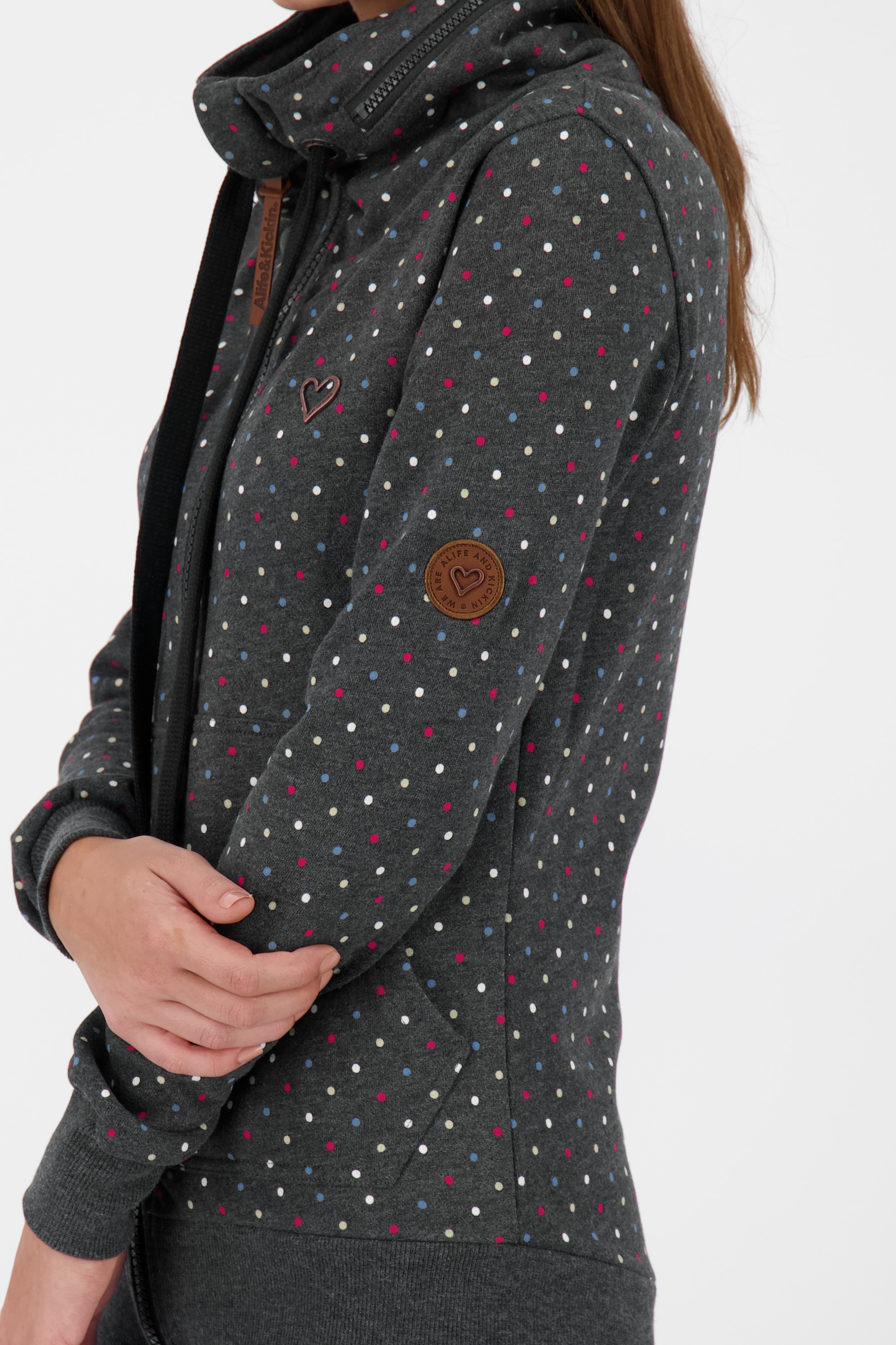 Alife & Kickin Kapuzensweatjacke »Damen VivianAK B«