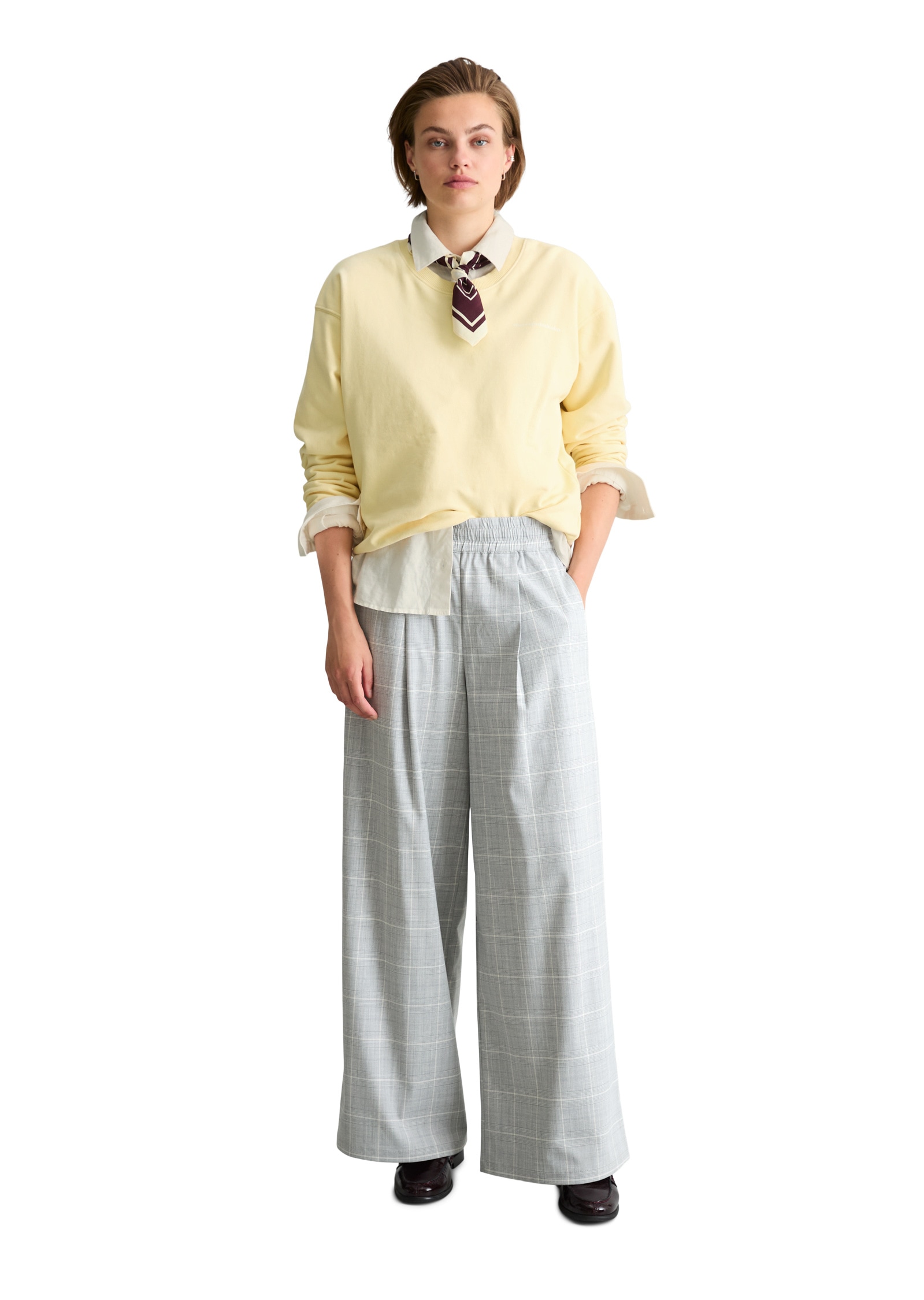 Marc O'Polo DENIM Chinohose »aus Polyester-Viskose-Stretch«
