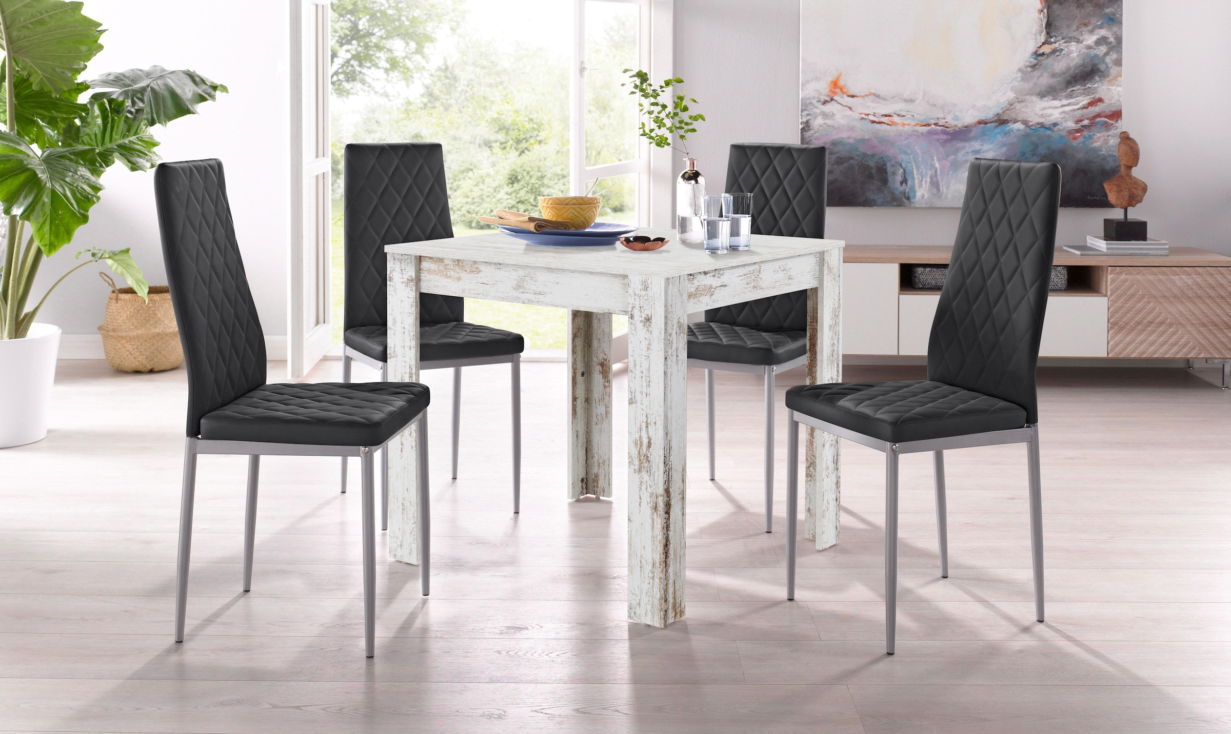INOSIGN Esstisch »Meigh, TOPSELLER!«, aus Holzwerkstoff, Breite 80 cm