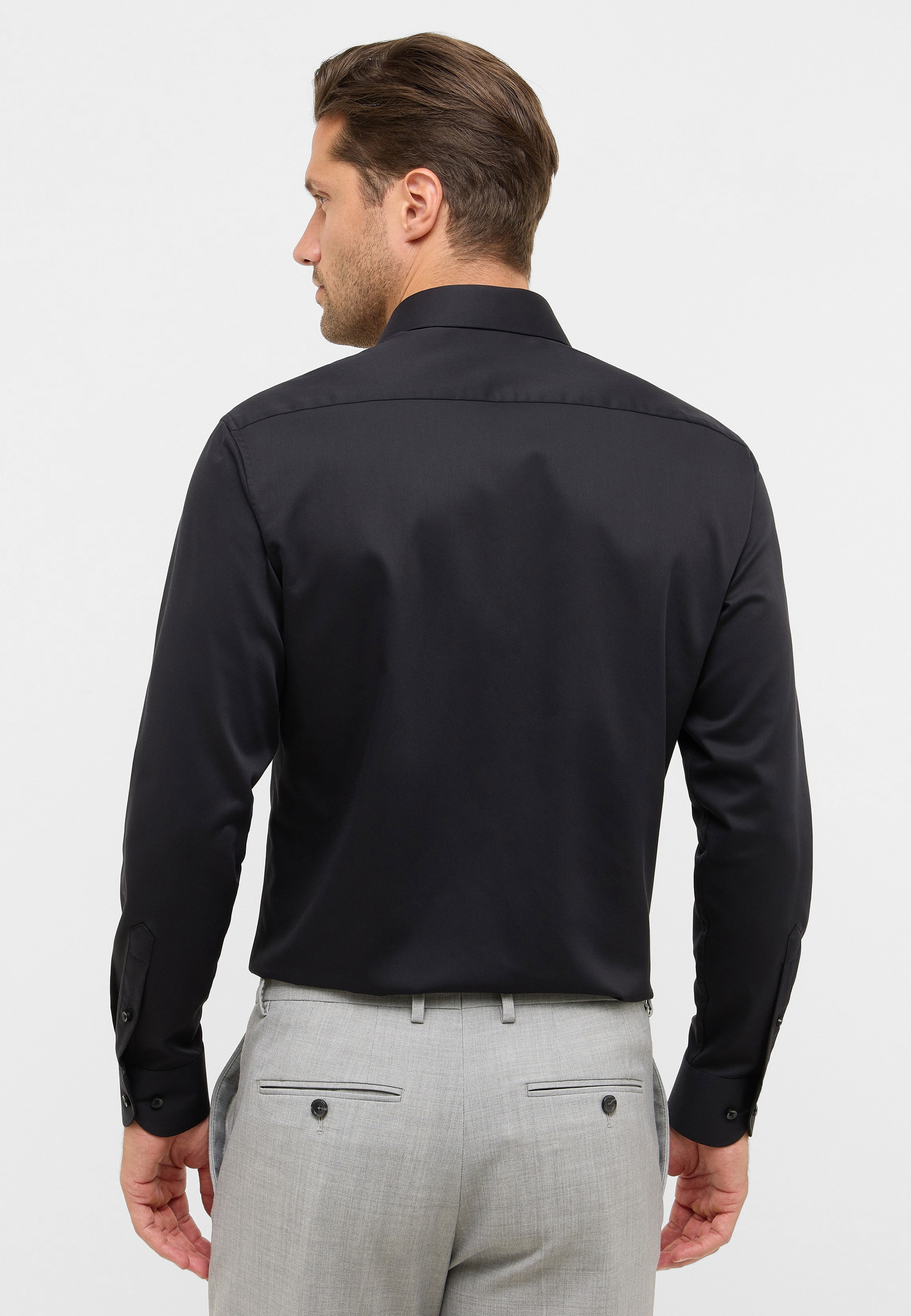 Eterna Langarmhemd »MODERN FIT«, NON IRON (bügelfrei)