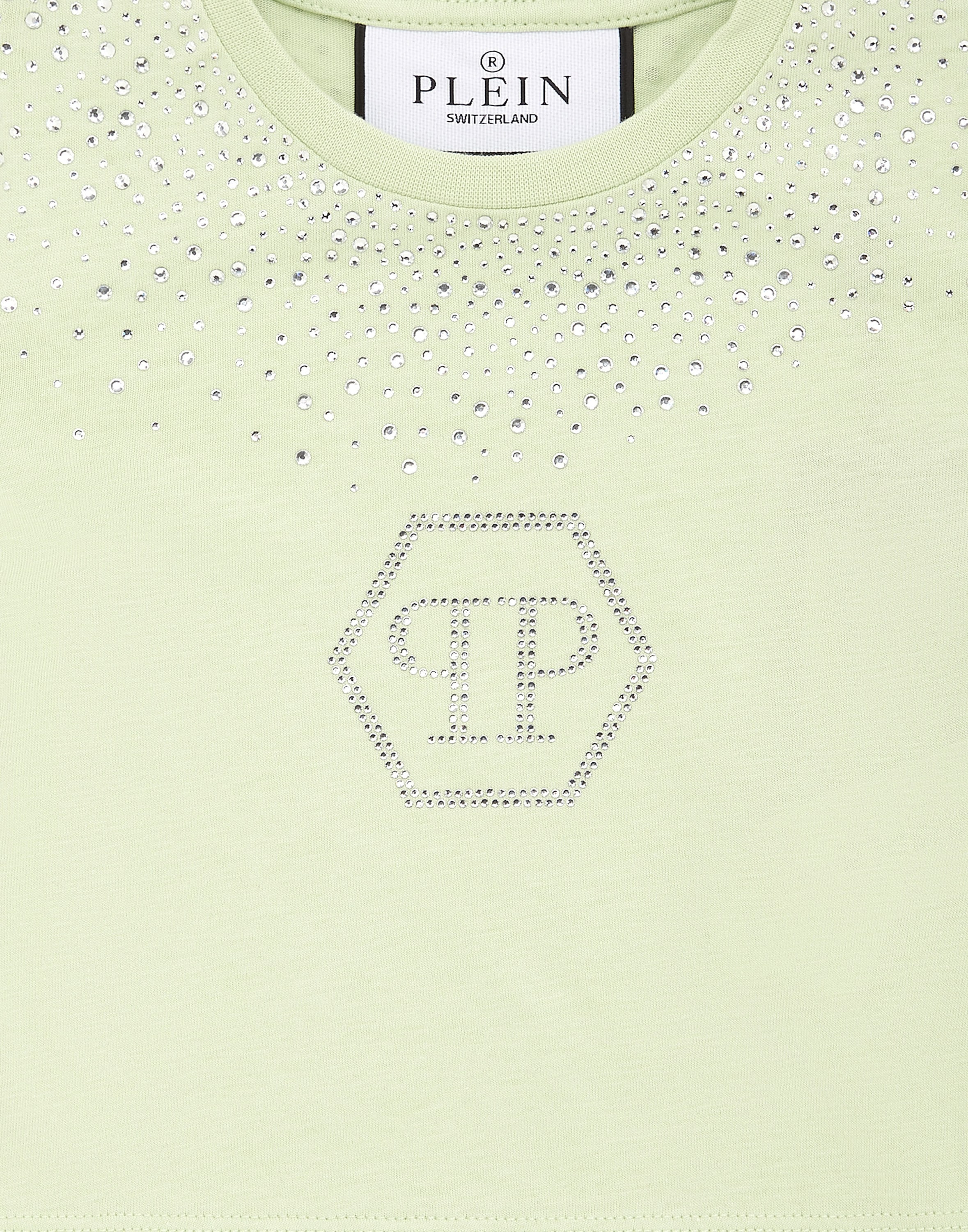 PHILIPP PLEIN T-Shirt »Hexagon Verziert«