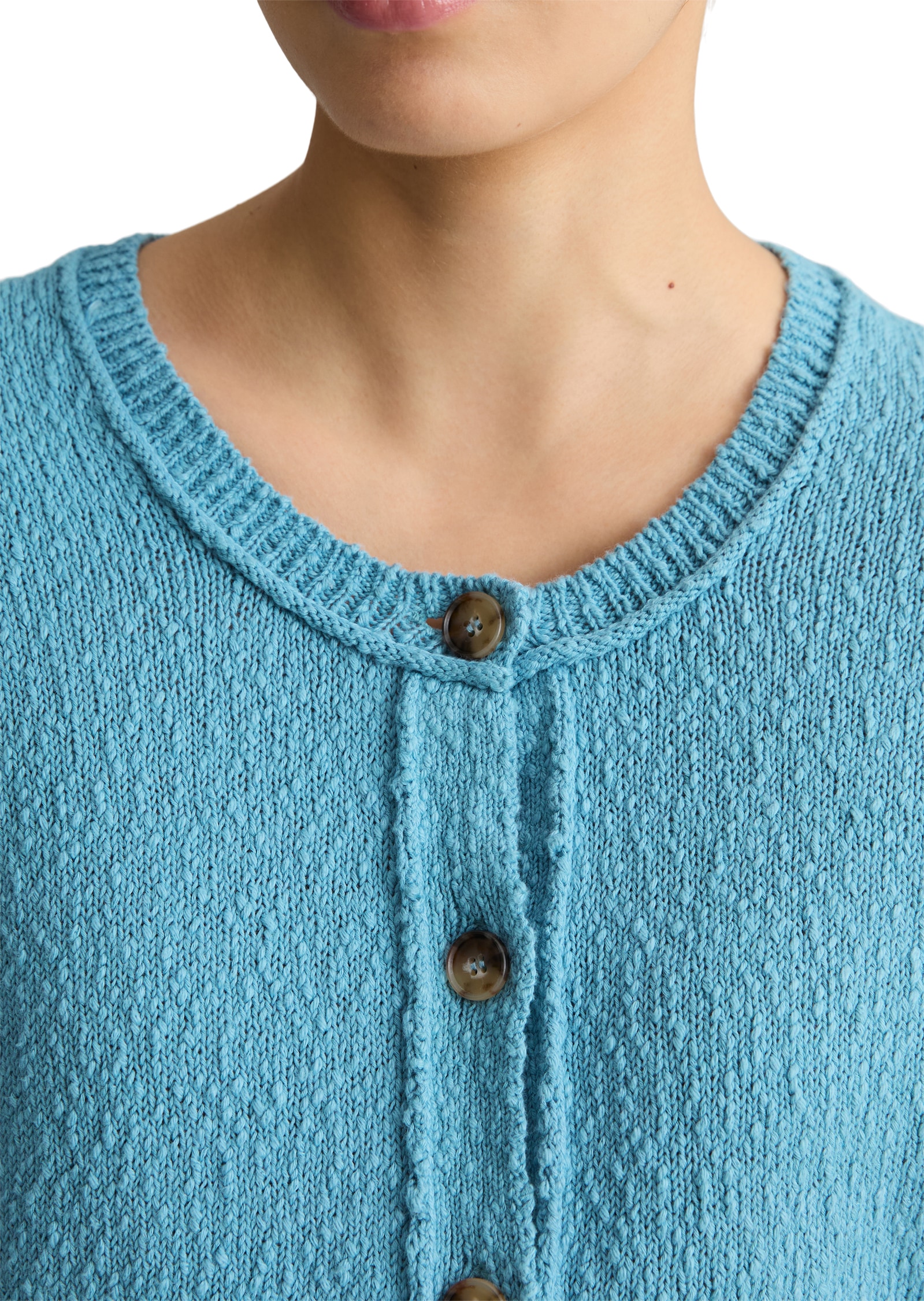 Marc O'Polo DENIM Cardigan »aus Cotton Slub Garn«