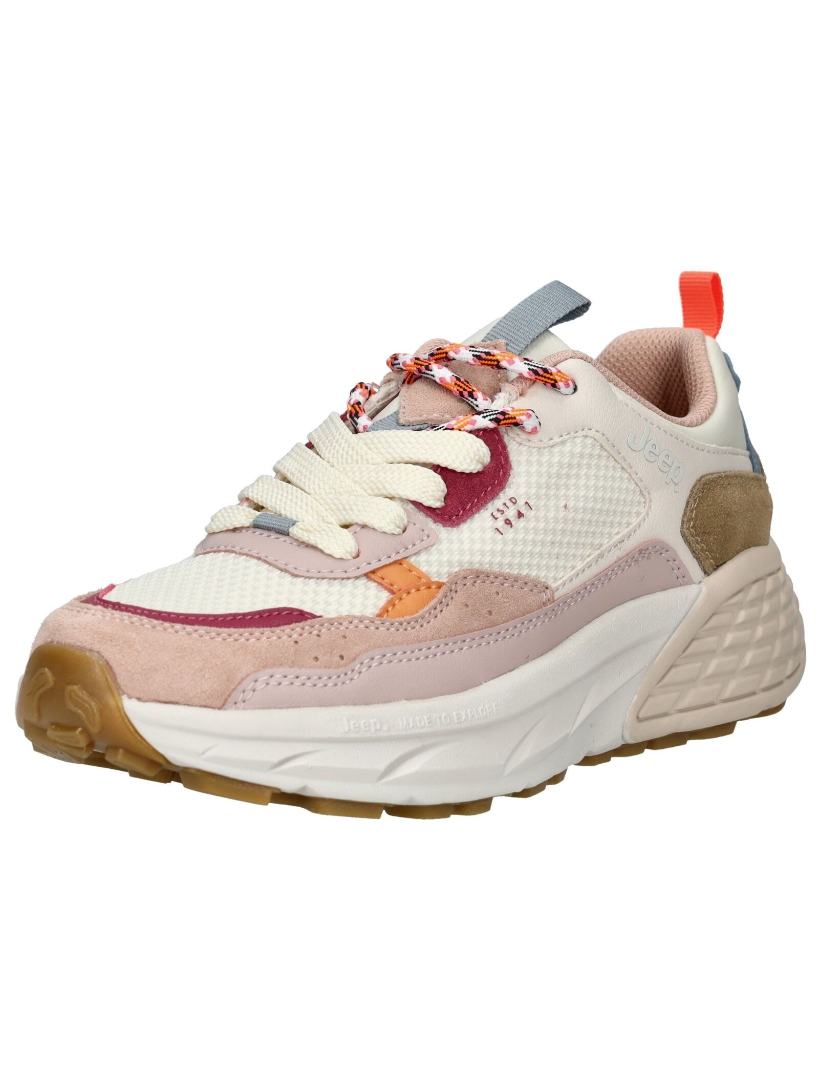 Jeep Sneaker "Jeep Sneaker Lederimitat/Textil" günstig online kaufen