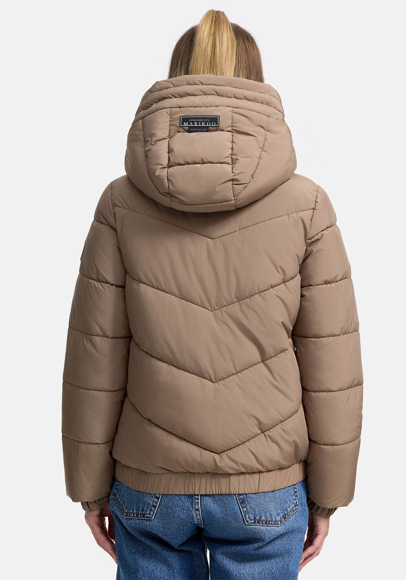 Marikoo Winterjacke »Nayanaa« mit abnehmbarer Kapuze