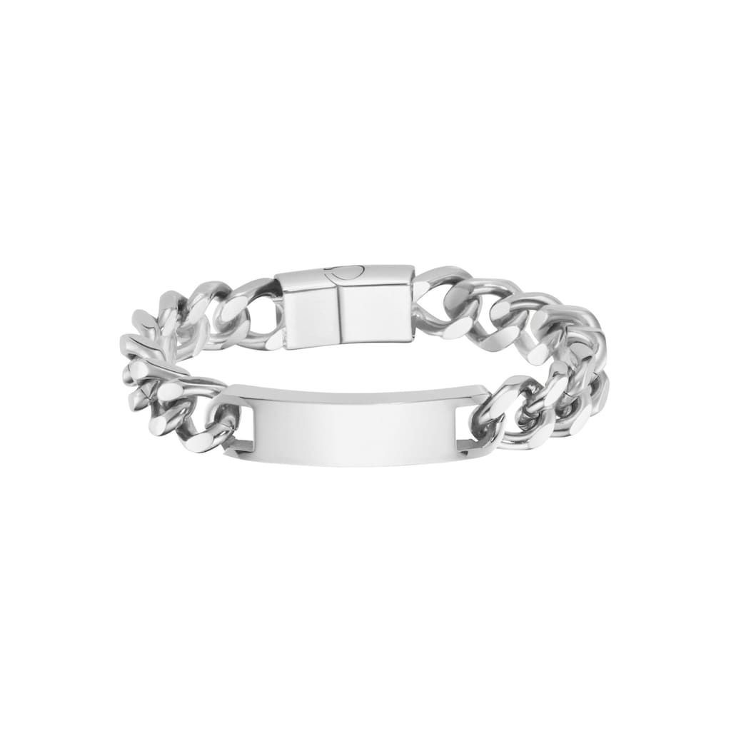 Firetti ID Armband »Schmuck Geschenk, Panzerkettengliederung, ca. 11,5 mm breit«