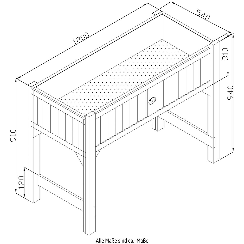 AXI Hochbeet