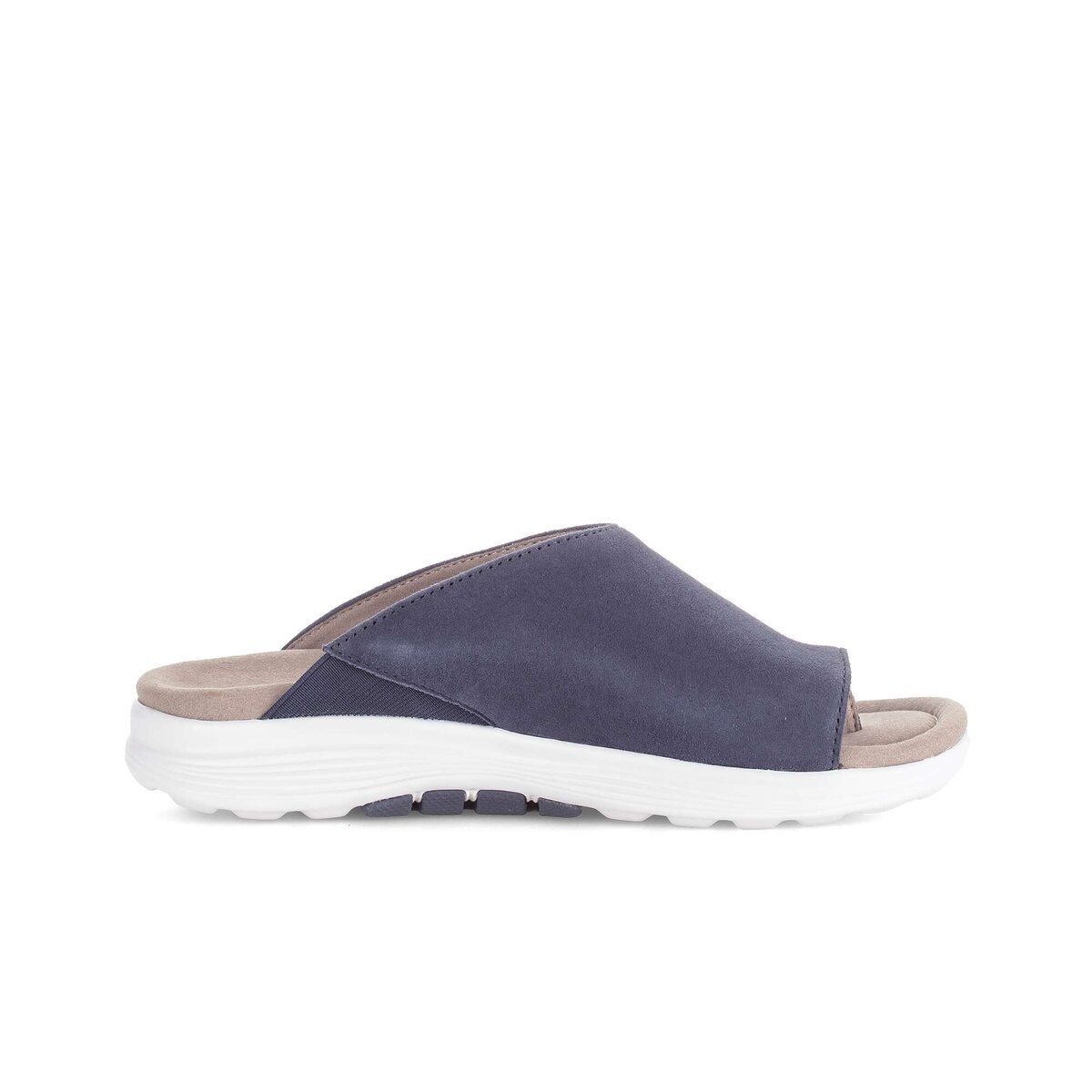 Zehentrenner GABOR "Zehentrenner", Damen, Gr. 41, blau, Schuhe Zehentrenner 2