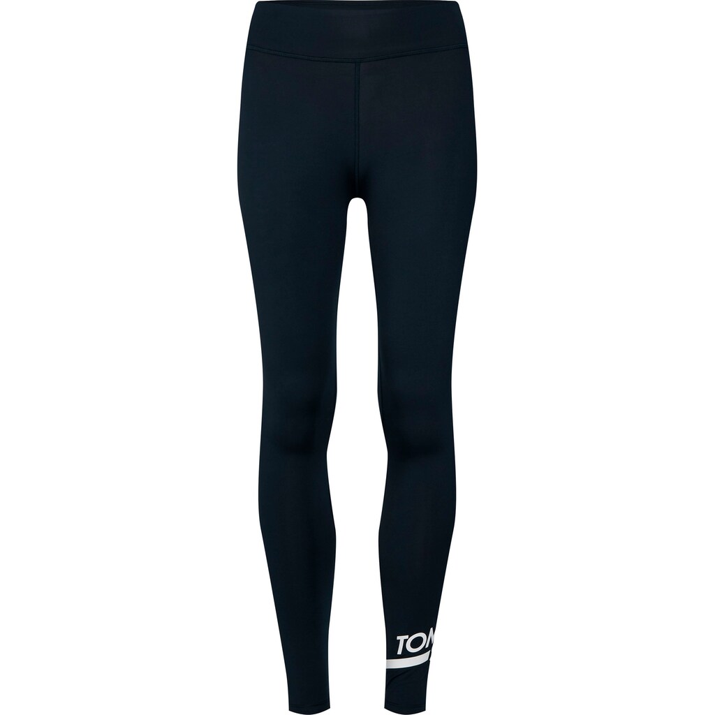 Tommy Hilfiger Sport Leggings »FULL LENGTH LEGGING LOGO«, mit Tommy Sport Log-Schriftzug am Beinabshluss