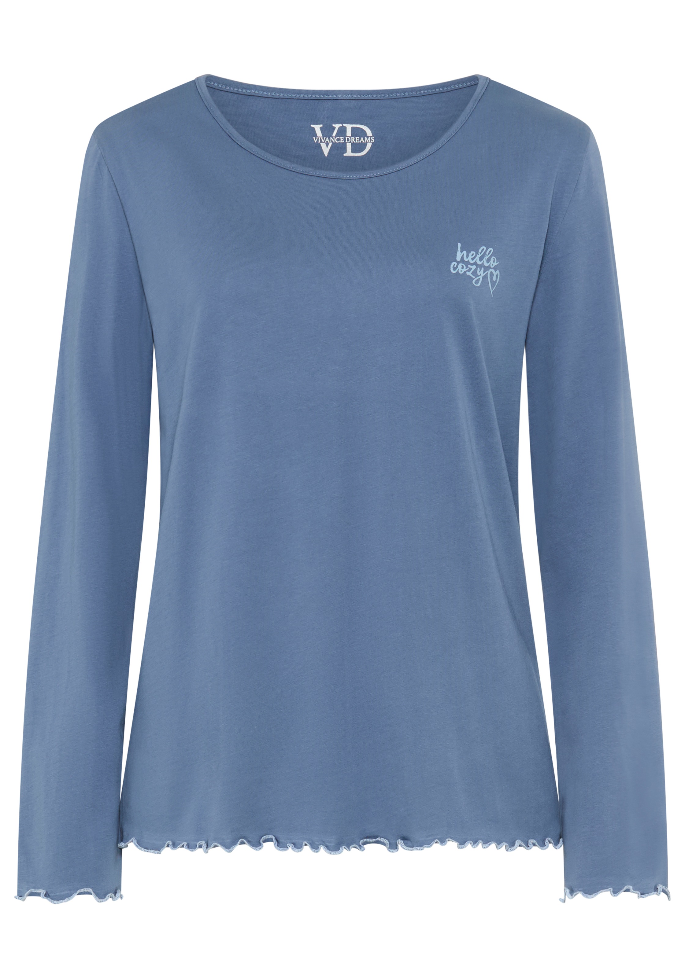 Vivance Dreams Pyjama mit weicher Flanell-Hose