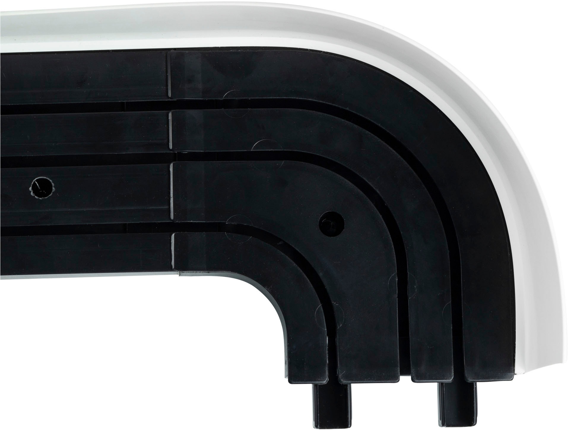 SN DECO GROUP Gardinenschiene »SH3«, 3 läufig-läufig, Fixmaß, mit Blende 5 cm