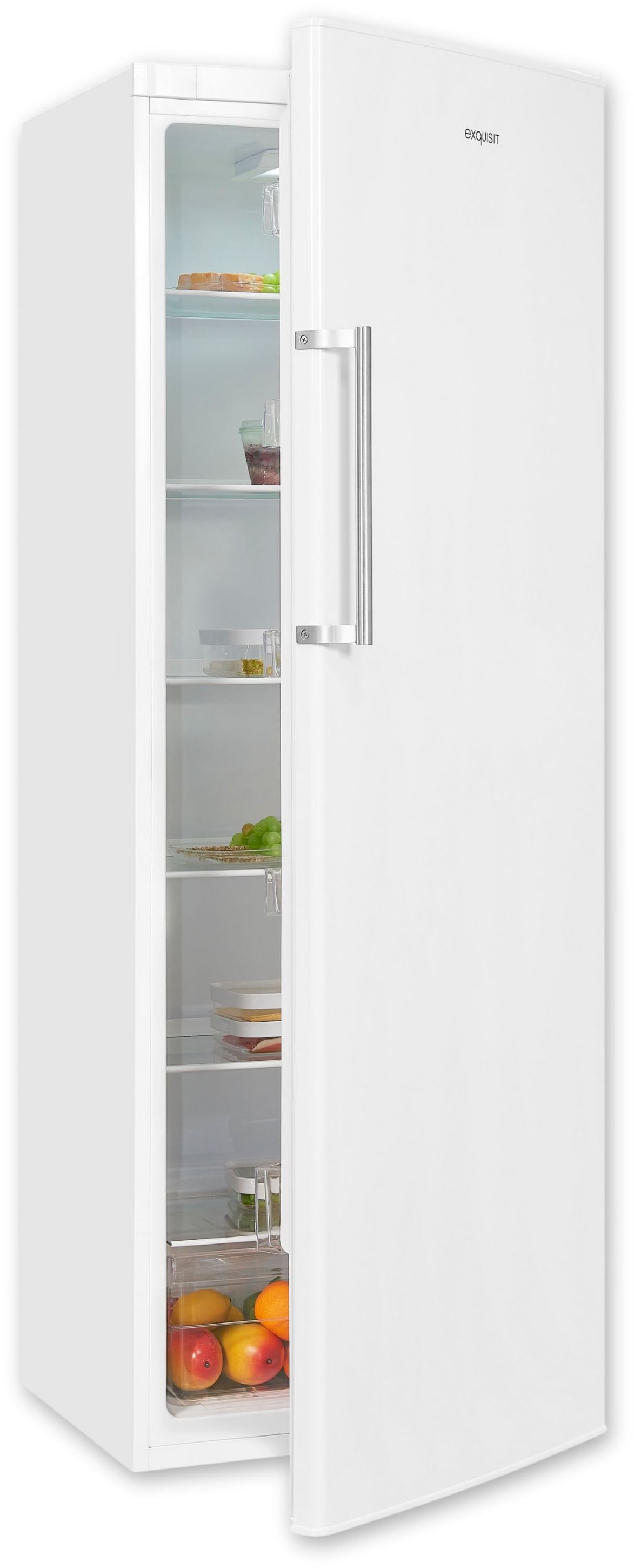 exquisit Vollraumkühlschrank »KS350-V-H-040D weiss«