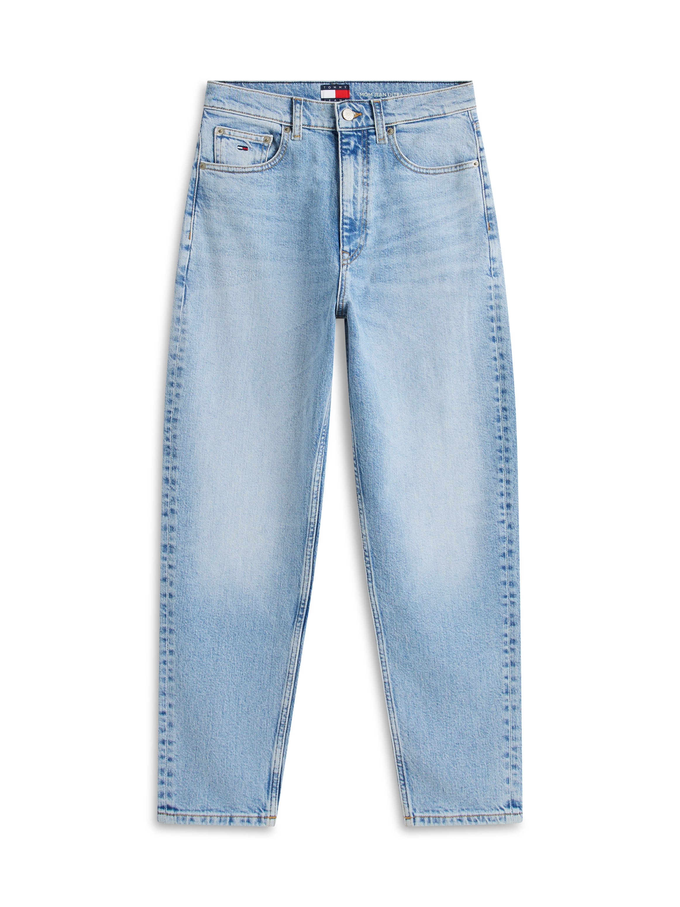 Tommy Jeans Mom-Jeans »MOM JEAN UH TPR« Tapered Mom Jeans mit ultrahohem Bund