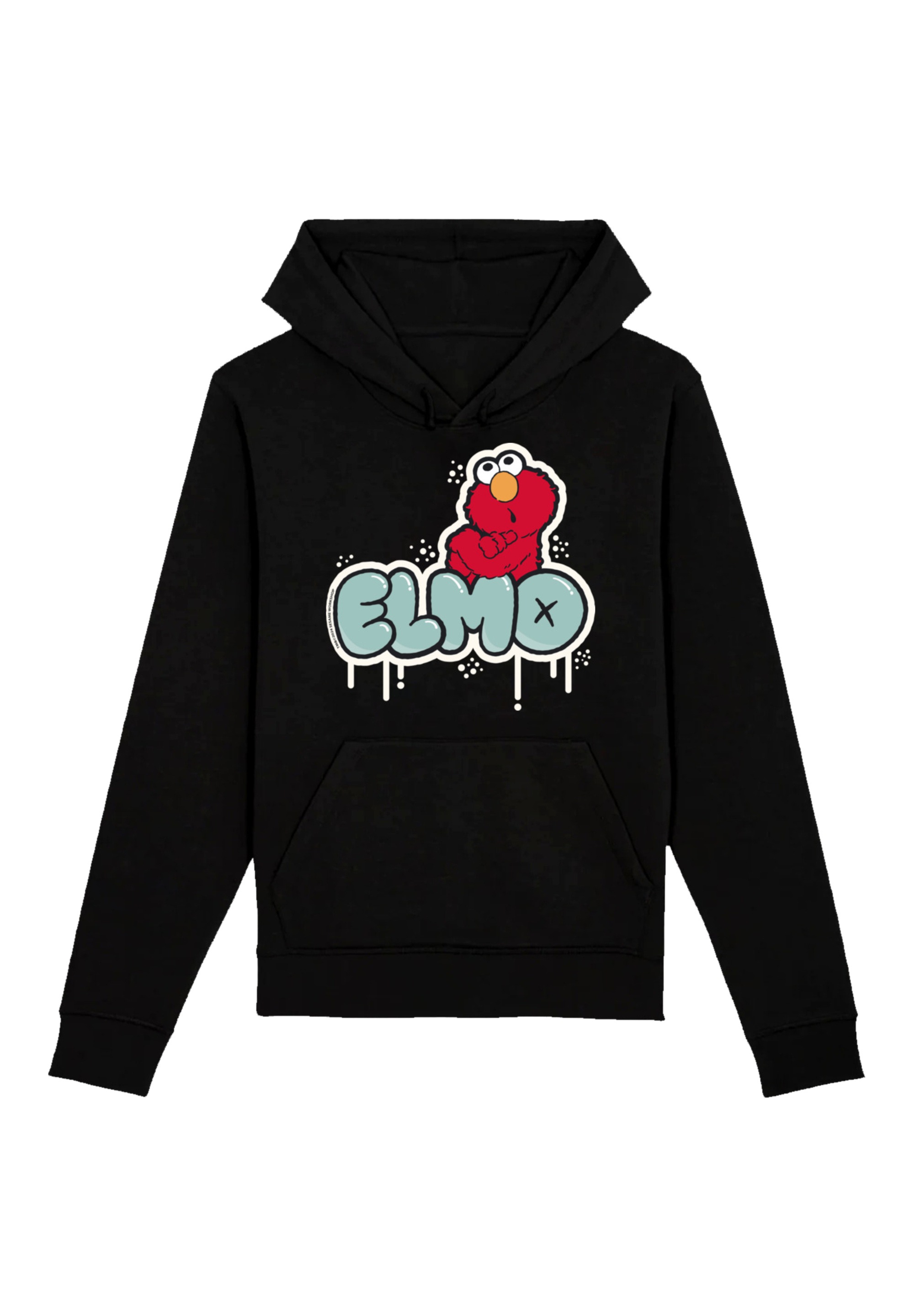 F4NT4STIC Kapuzenpullover »Sesamstraße Elmo Graffiti«, Premium Qualität,Nostalgie, Fernsehserie