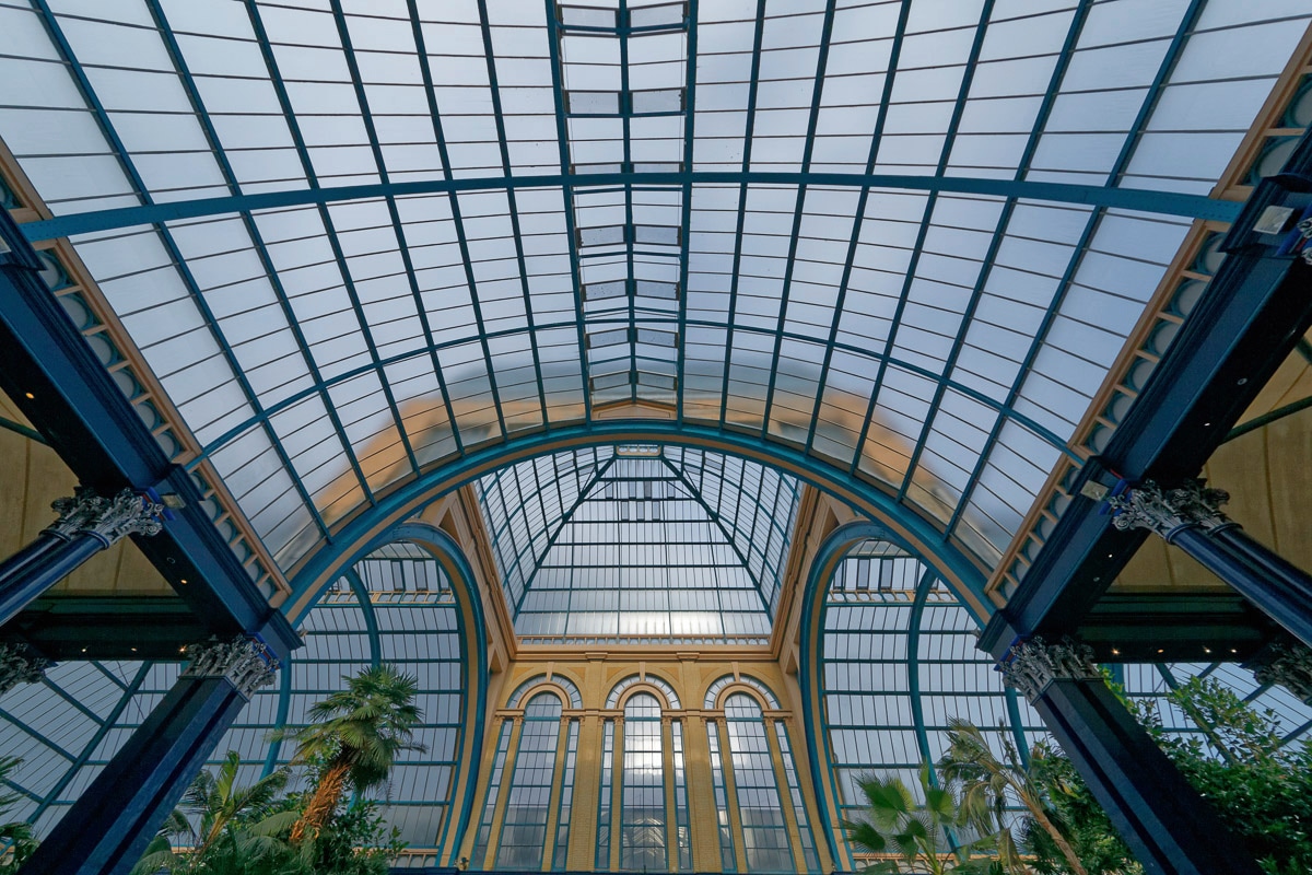 Papermoon Fototapete "Glasdach"