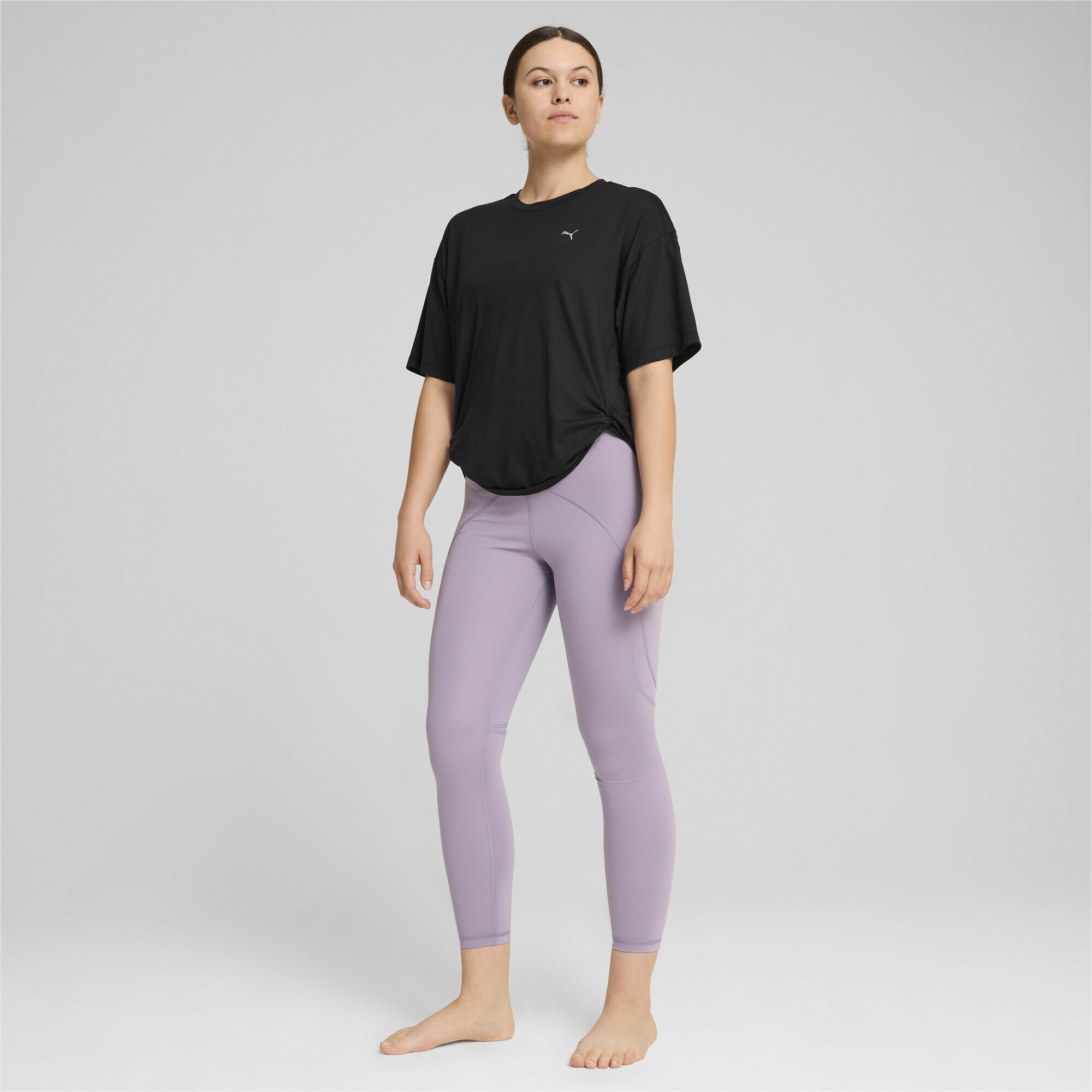 PUMA Yogashirt "STUDIO Twist T-Shirt Damen" günstig online kaufen