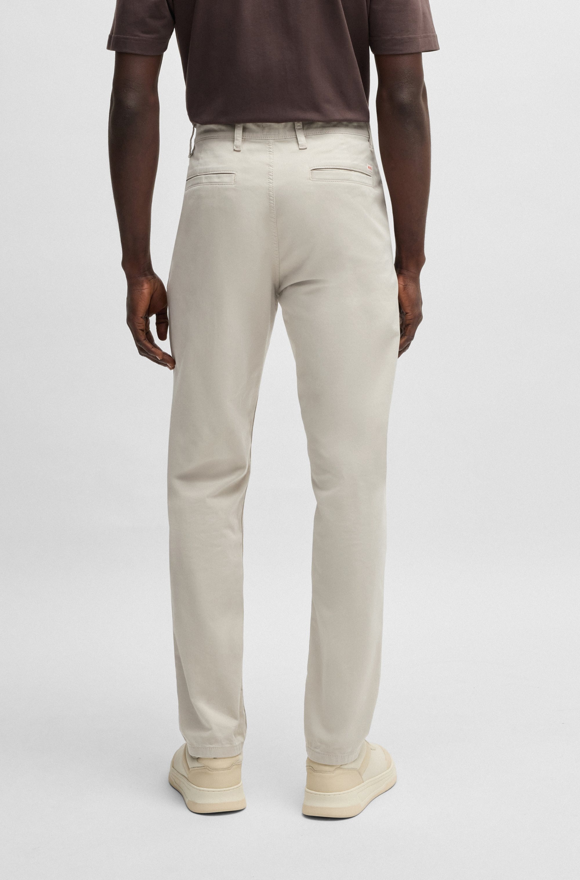 BOSS ORANGE Chinohose "tapered", mit BOSS Logo hinten günstig online kaufen