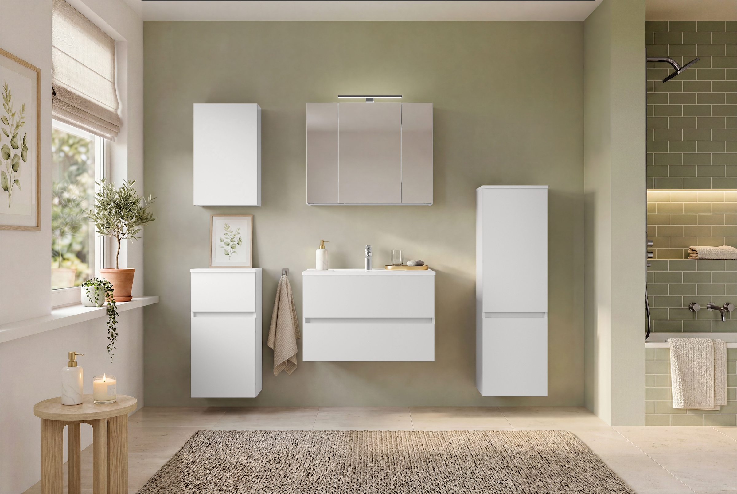 OTTO home »BOZEN, Hängeschrank 40 cm« Push-to-open-Beschlag, griffloses Design