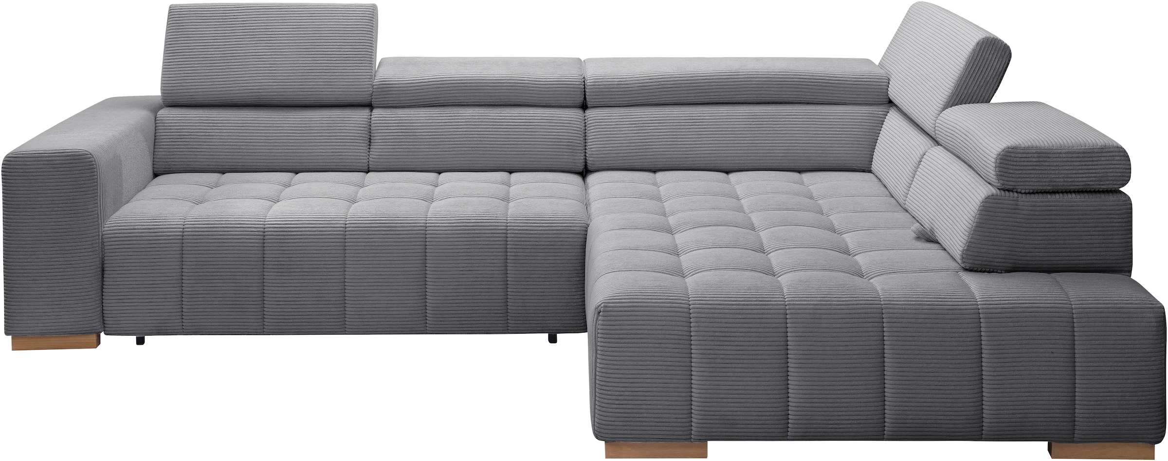 exxpo - sofa fashion Ecksofa "Elianos, hoher Sitzkomfort, aufwendige Kreuzs günstig online kaufen