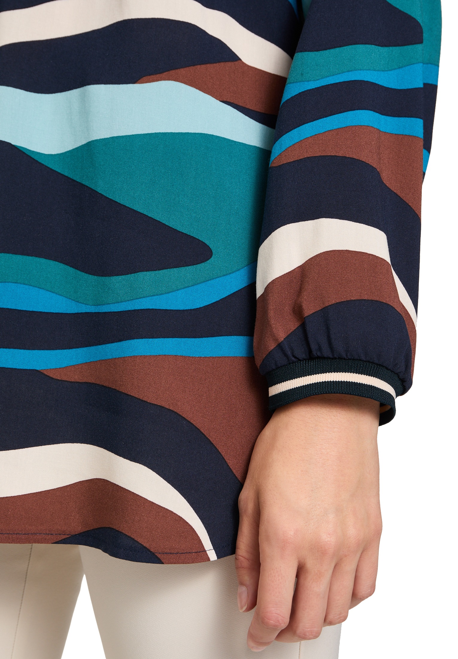 Betty Barclay Schlupfbluse »Betty Barclay Damen Schlupfbluse mit Stehkragen«