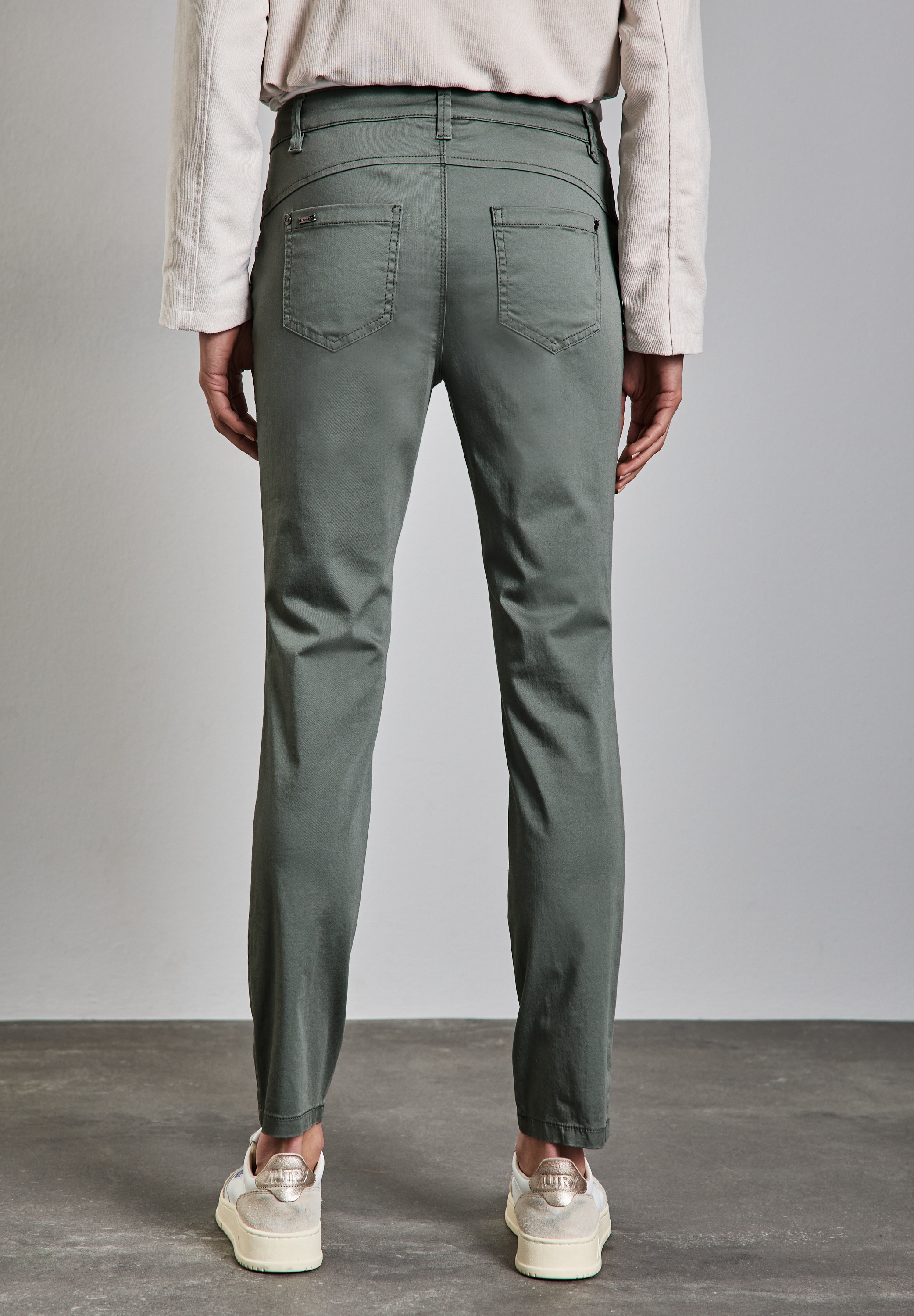 STREET ONE Chinohose, Middle Waist