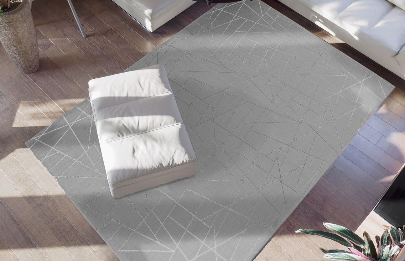 me gusta Teppich "Bijou 125" rechteckig 20 mm Höhe Glanz Effekt, weicher Flor, Wohnzimmer, Schlafzimmer