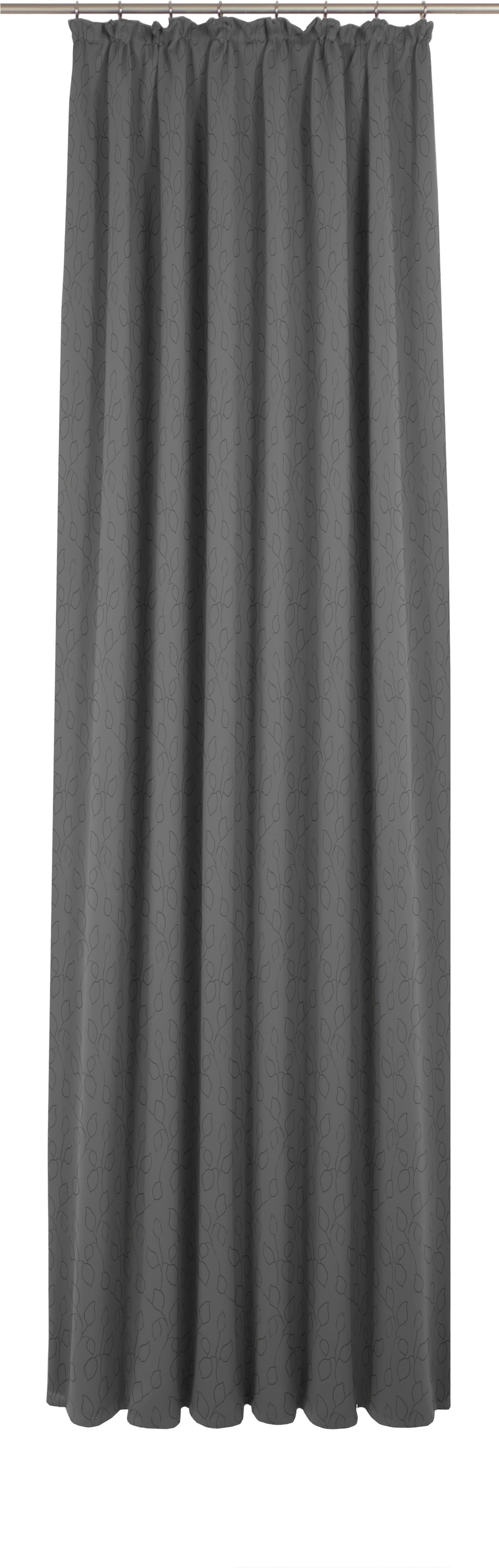 Wirth Vorhang "Westport" Smokband 1 Stk. tlg. günstig online kaufen