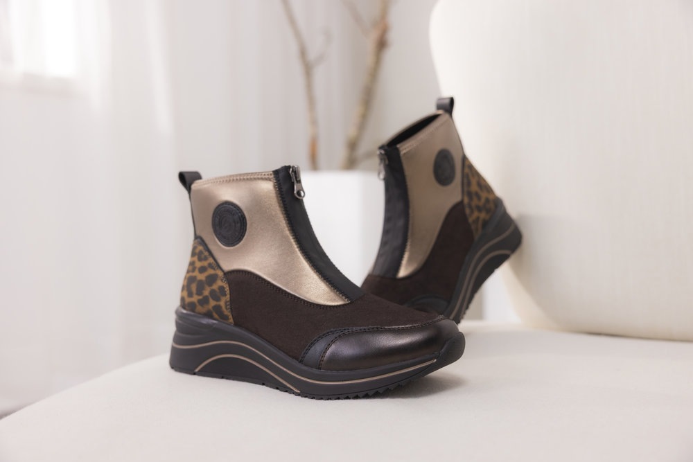 Thumbnail - Remonte Keilsneaker Casual-Boots, Stiefelette, Plateauboots mit Lite´n Soft Ausstattung