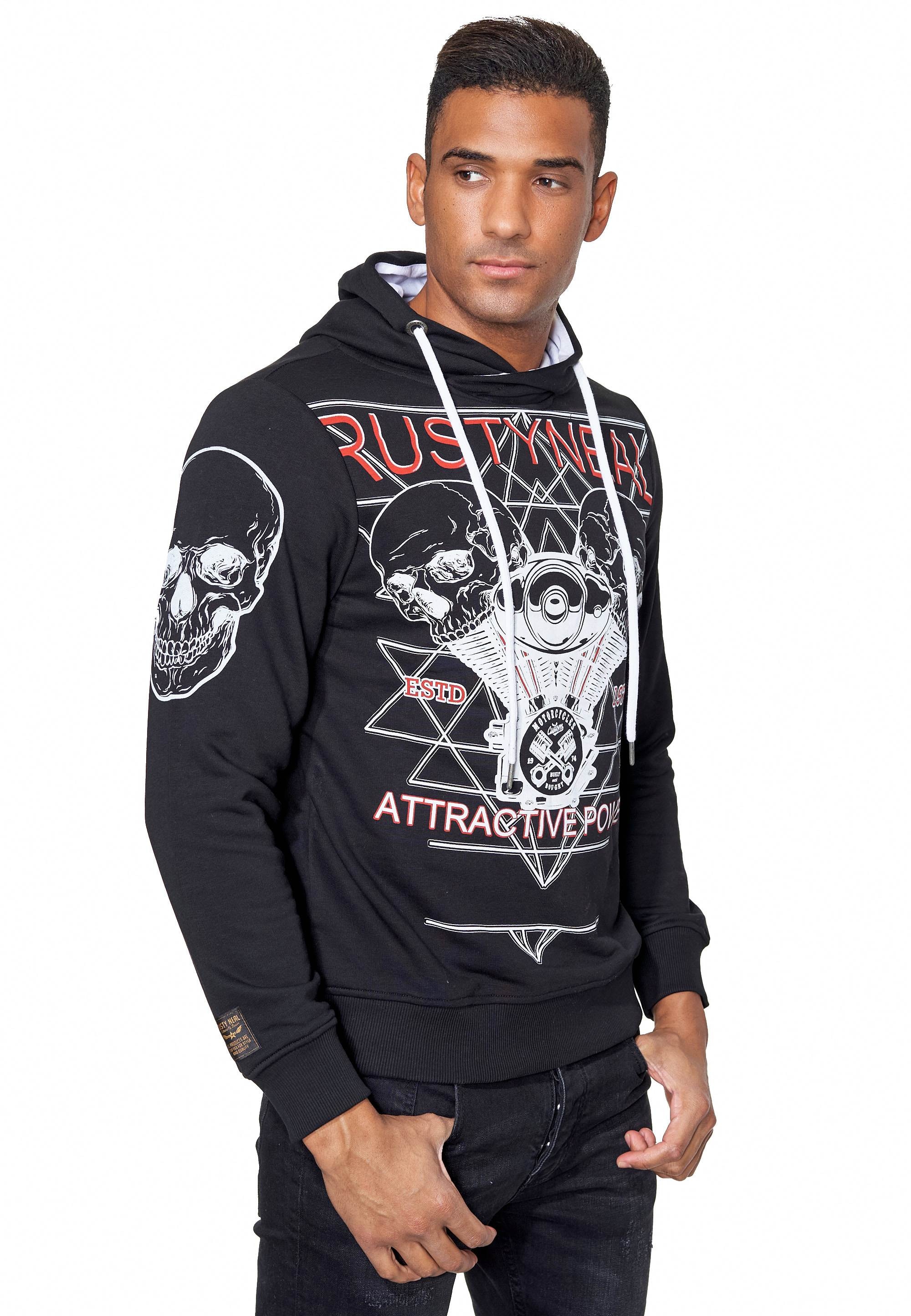 Rusty Neal Kapuzensweatshirt "Rusty Neal Sweater", mit rockigem Print günstig online kaufen