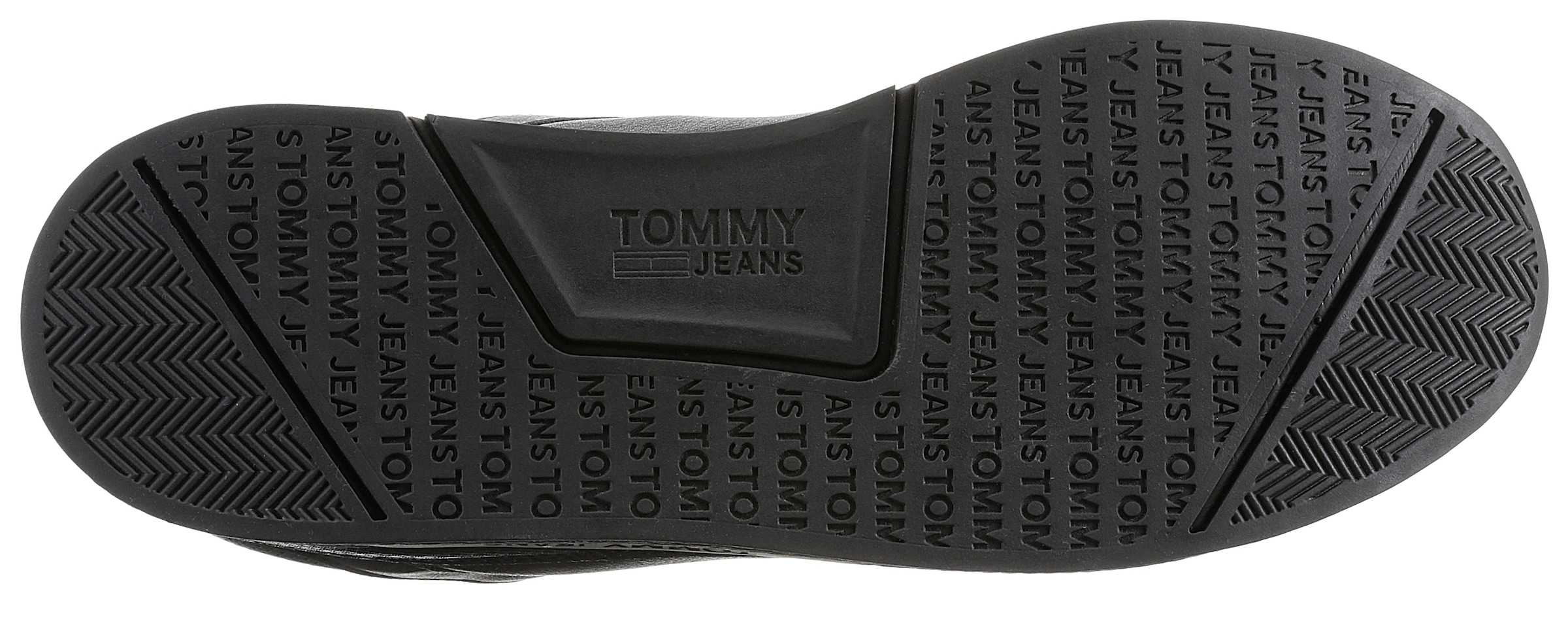 Tommy Jeans Sneaker »TOMMY JEANS FLEXI RUNNER ESS«, mit seitlichem Flag, Freizeitschuh, Halbschuh, Schnürschuh