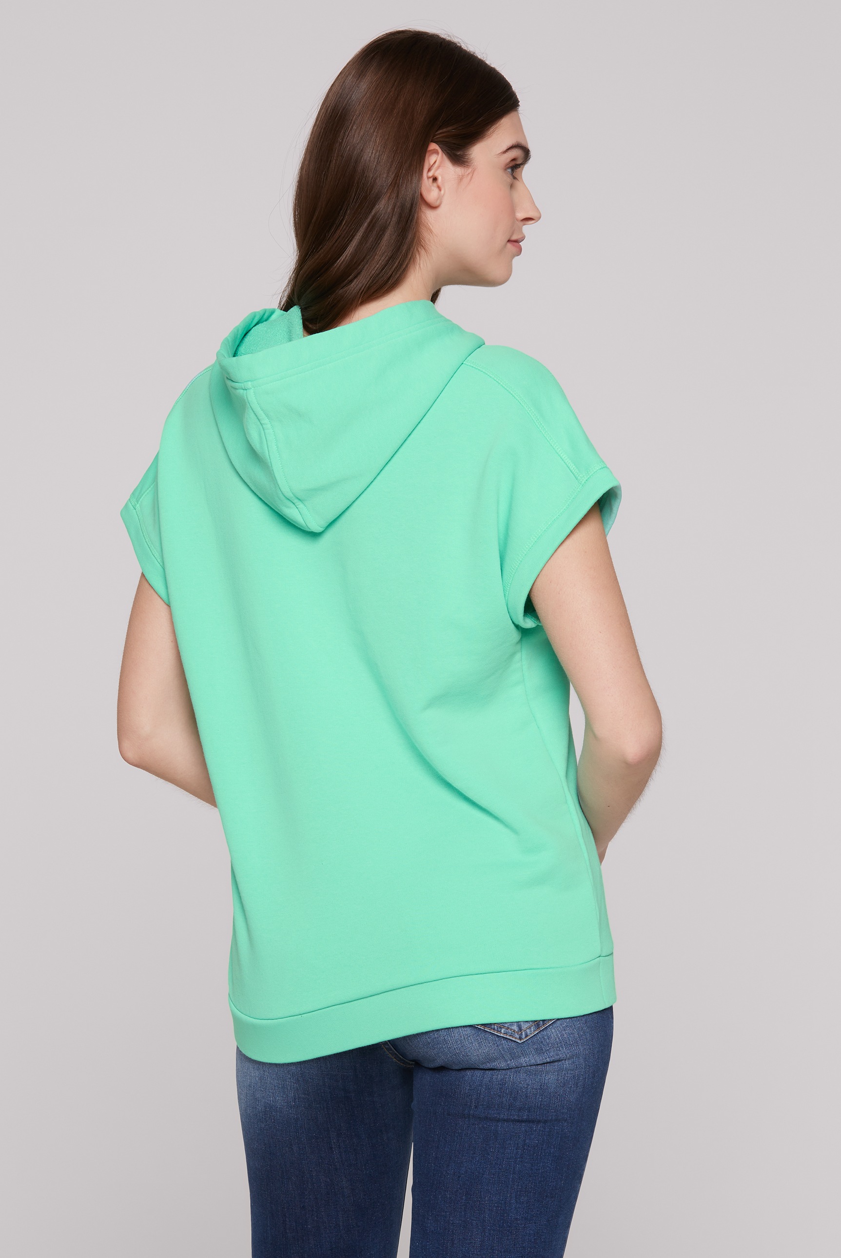 SOCCX Kapuzensweatshirt, mit Gummizug im Saum