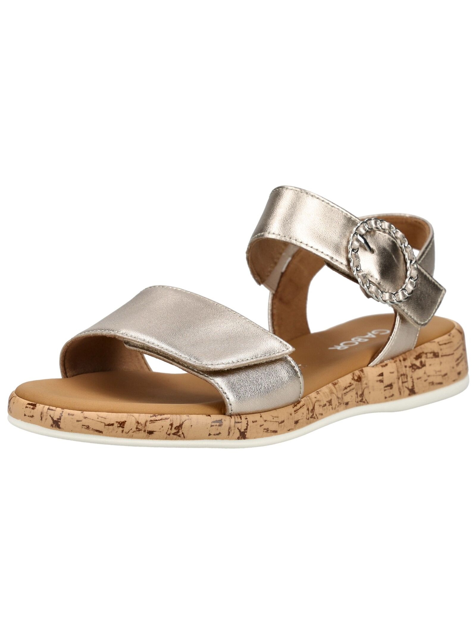 Gabor Comfort Riemchensandale "Gabor Comfort Sandalen Glattleder" günstig online kaufen