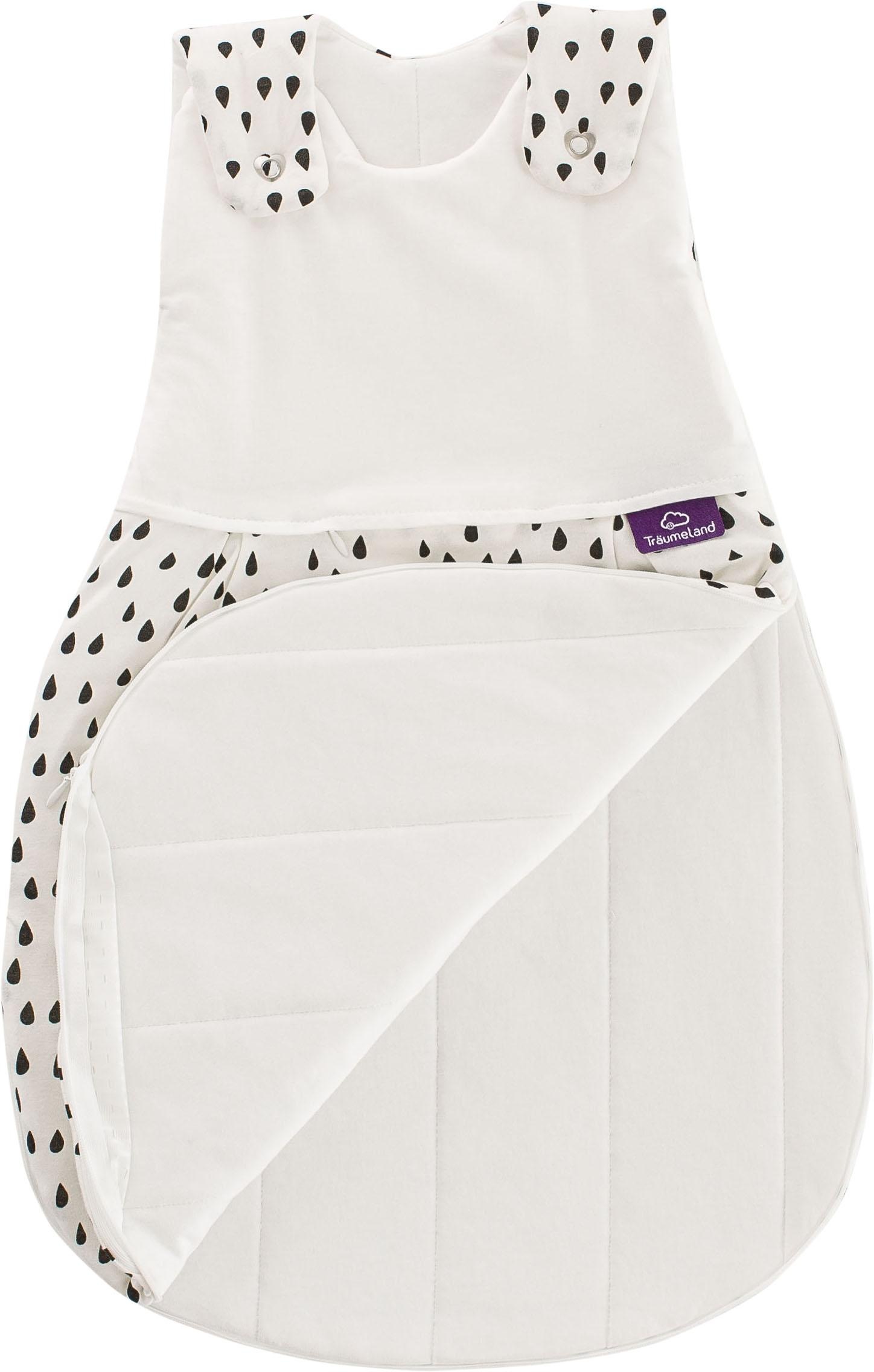 Träumeland Babyschlafsack »Set Tropfen schwarz«, (Packung, 3 tlg., 3er-Pack)