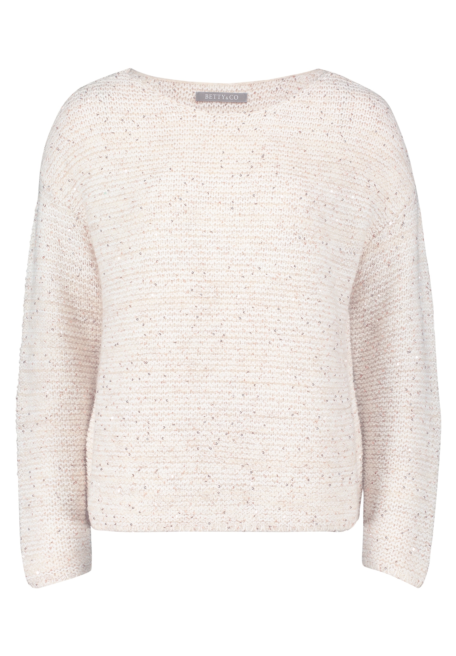 Betty&Co Strickpullover "Betty & Co Strickpullover mit Pailletten", Paillet günstig online kaufen