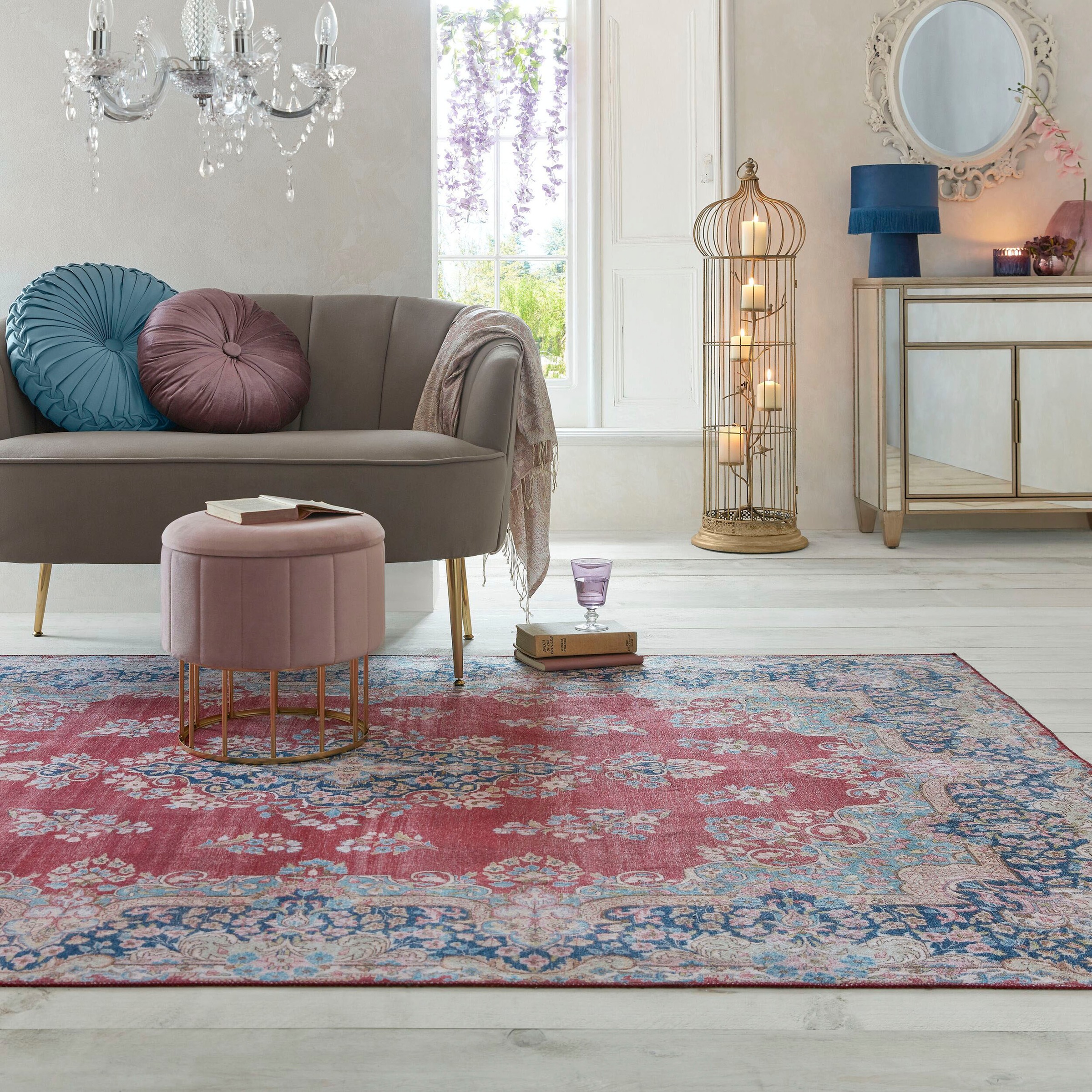 FLAIR RUGS Teppich "Colby" rechteckig 7 mm Höhe fußbodenheizungsgeeignet, O günstig online kaufen