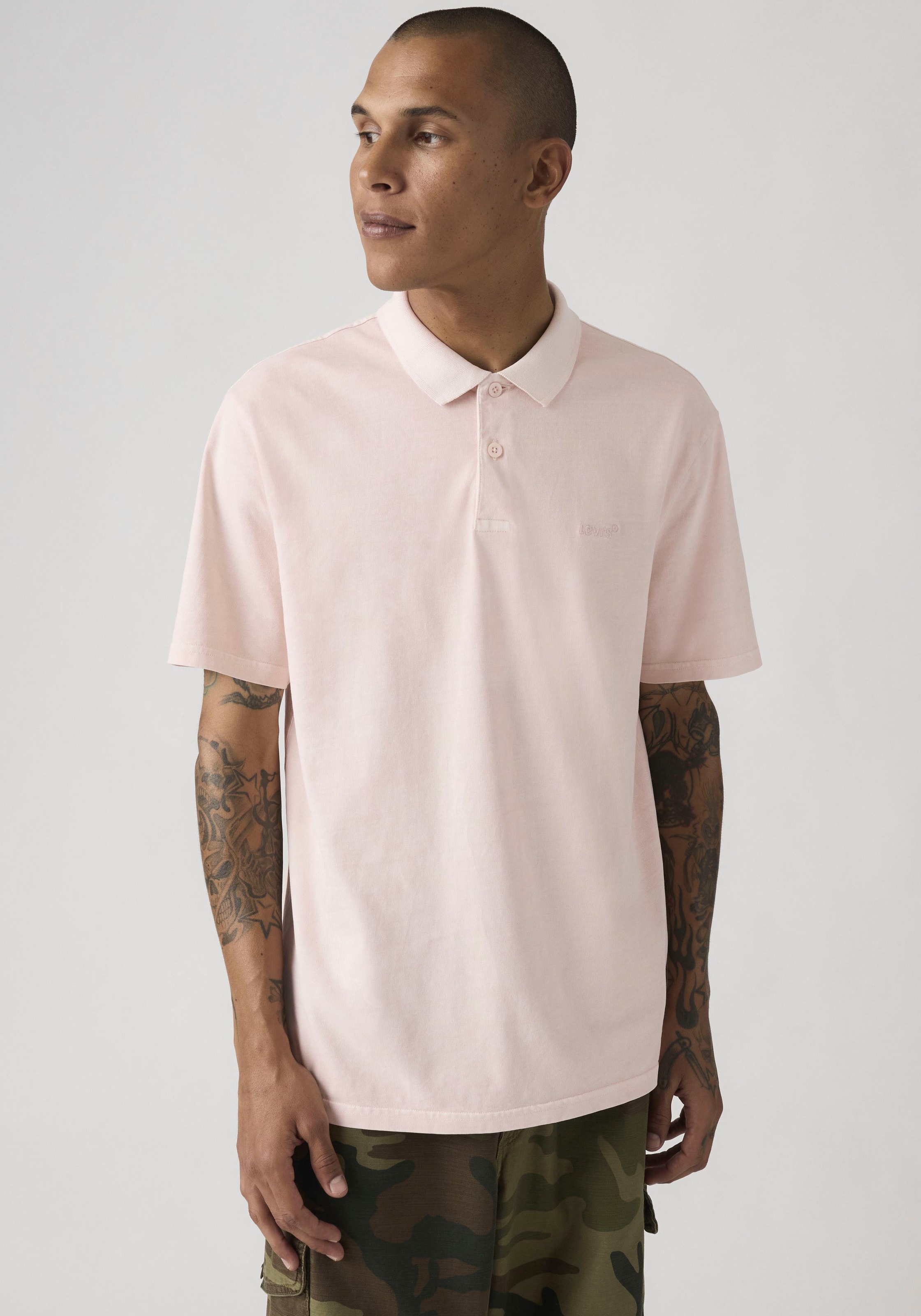 Levis Poloshirt mit Logo-Stickerei günstig online kaufen