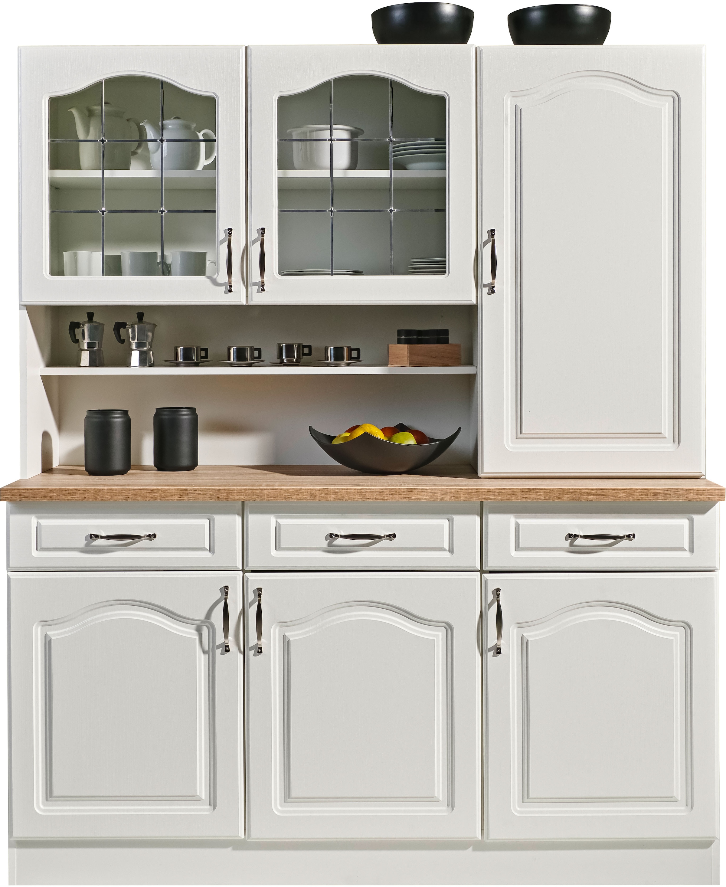 wiho Küchen Küchenbuffet »Linz«, 150 cm breit, in Landhaus-Optik